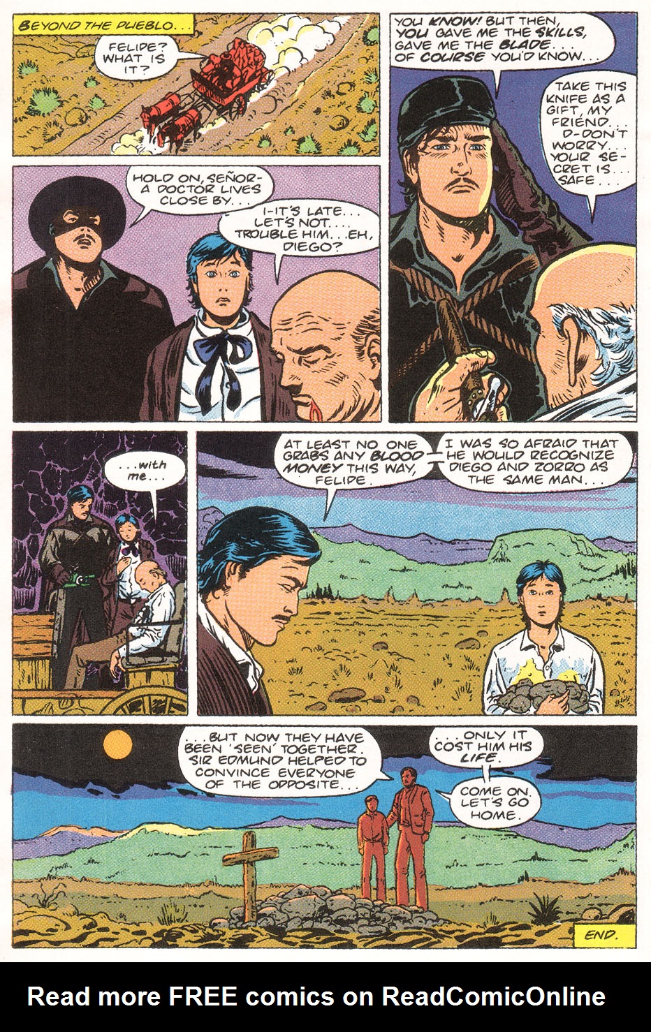 Read online Zorro (1990) comic -  Issue #8 - 32
