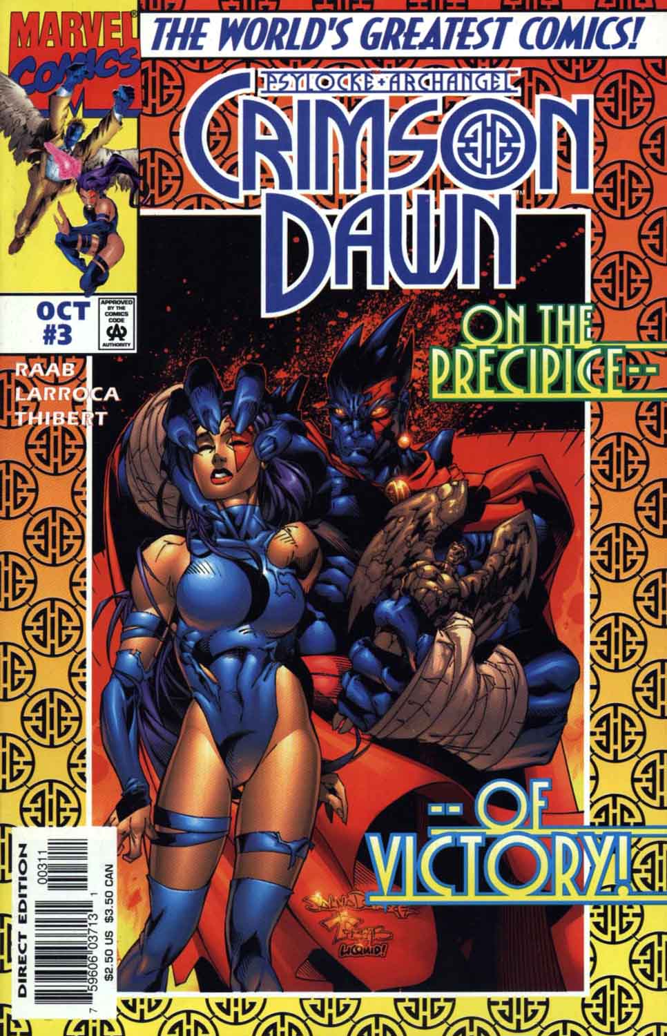 Read online Psylocke & Archangel Crimson Dawn comic -  Issue #3 - 1