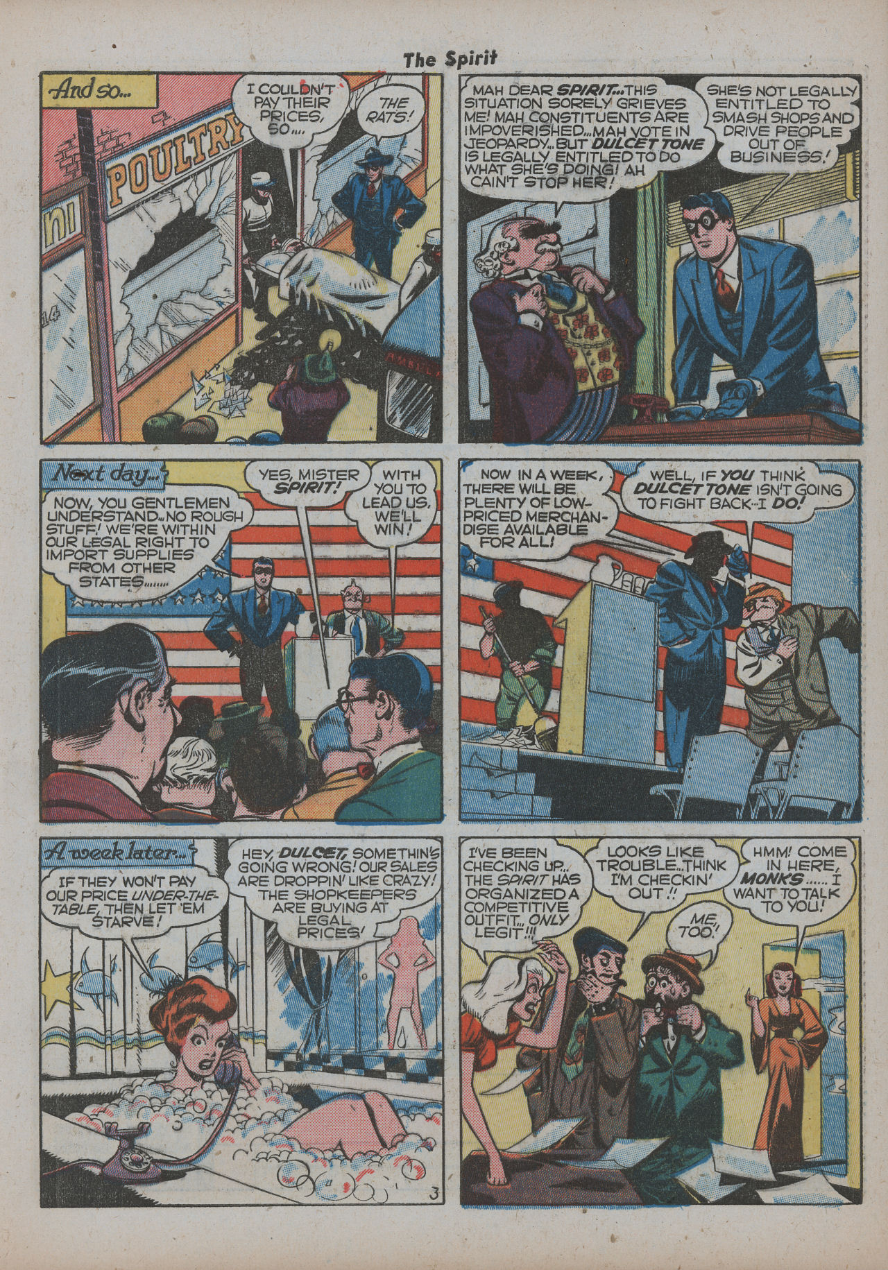Read online The Spirit (1944) comic -  Issue #22 - 13