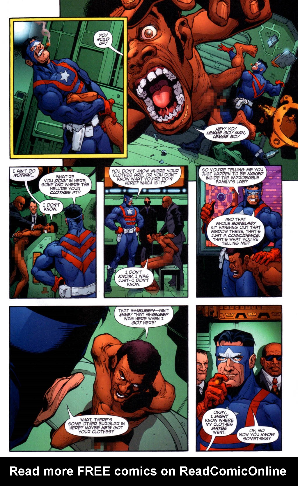 Read online Masks: Too Hot for TV! comic -  Issue # Full - 8