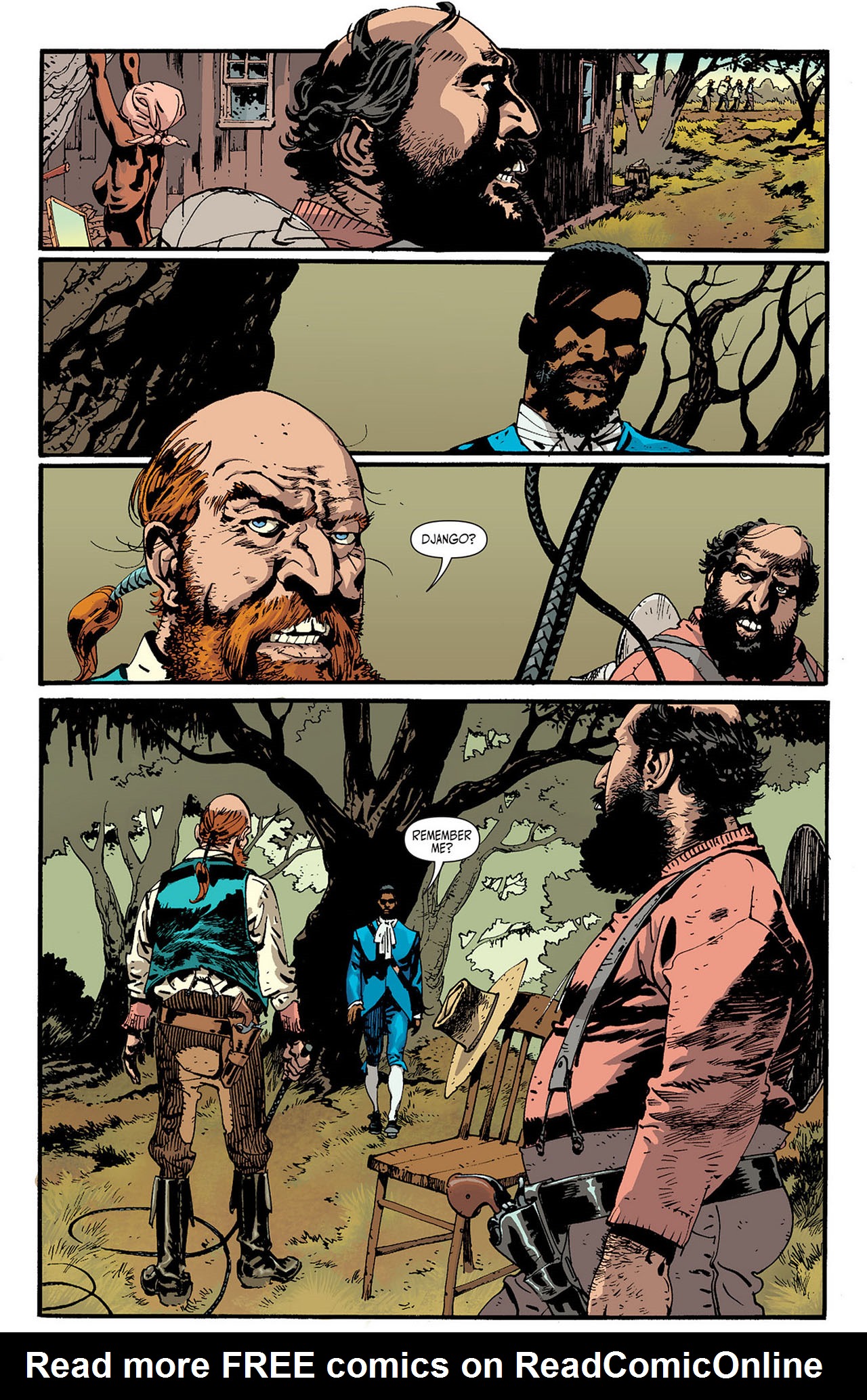 Read online Django Unchained comic -  Issue #2 - 4