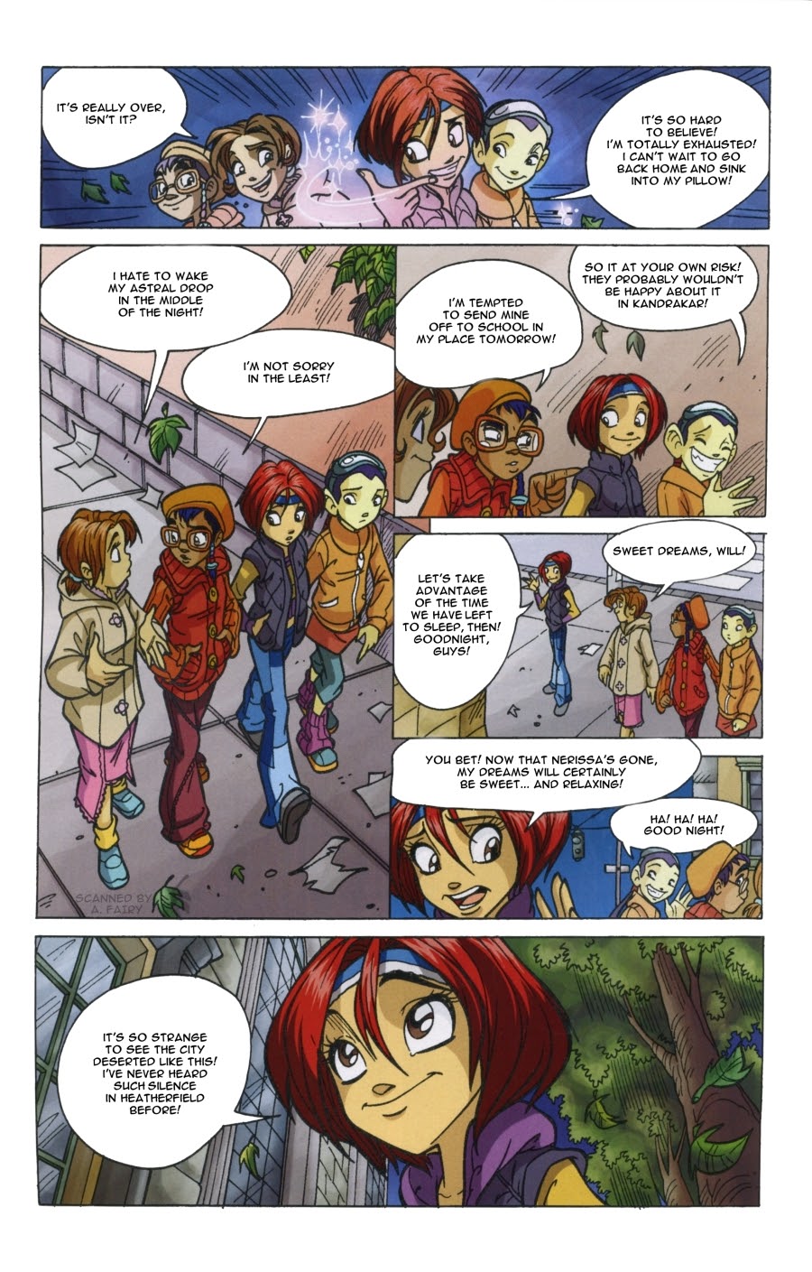 Read online W.i.t.c.h. comic -  Issue #23 - 29