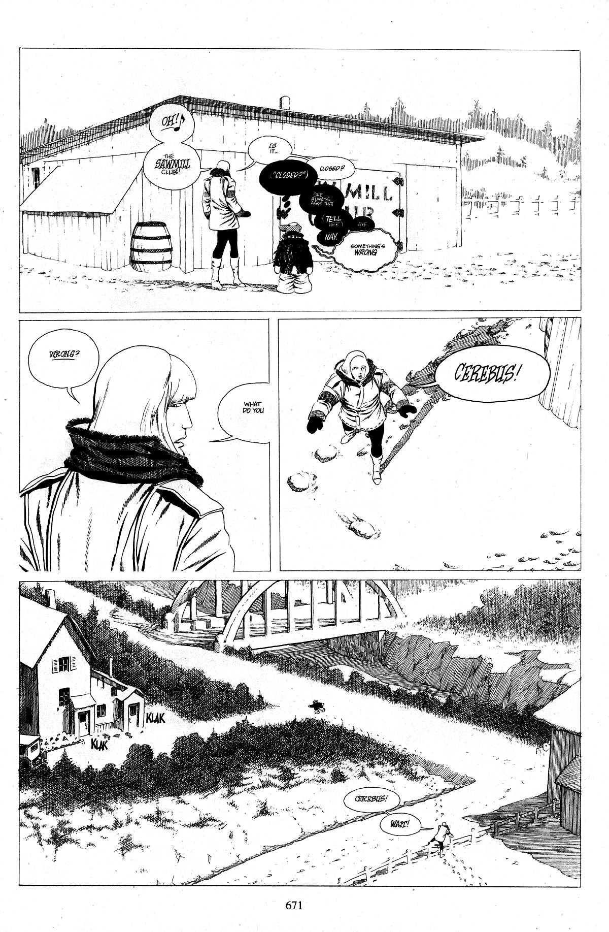 Read online Cerebus comic -  Issue #265 - 8