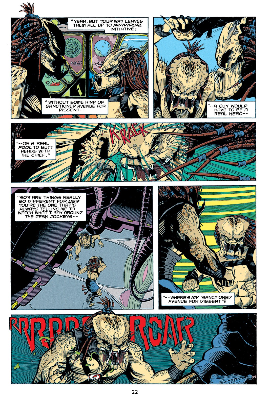 Aliens vs. Predator Omnibus issue TPB 1 Part 1 - Page 22