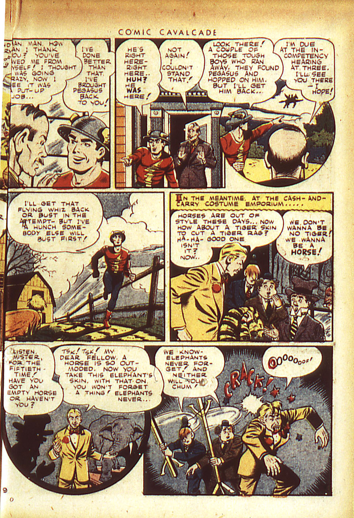Read online Comic Cavalcade comic -  Issue #9 - 79