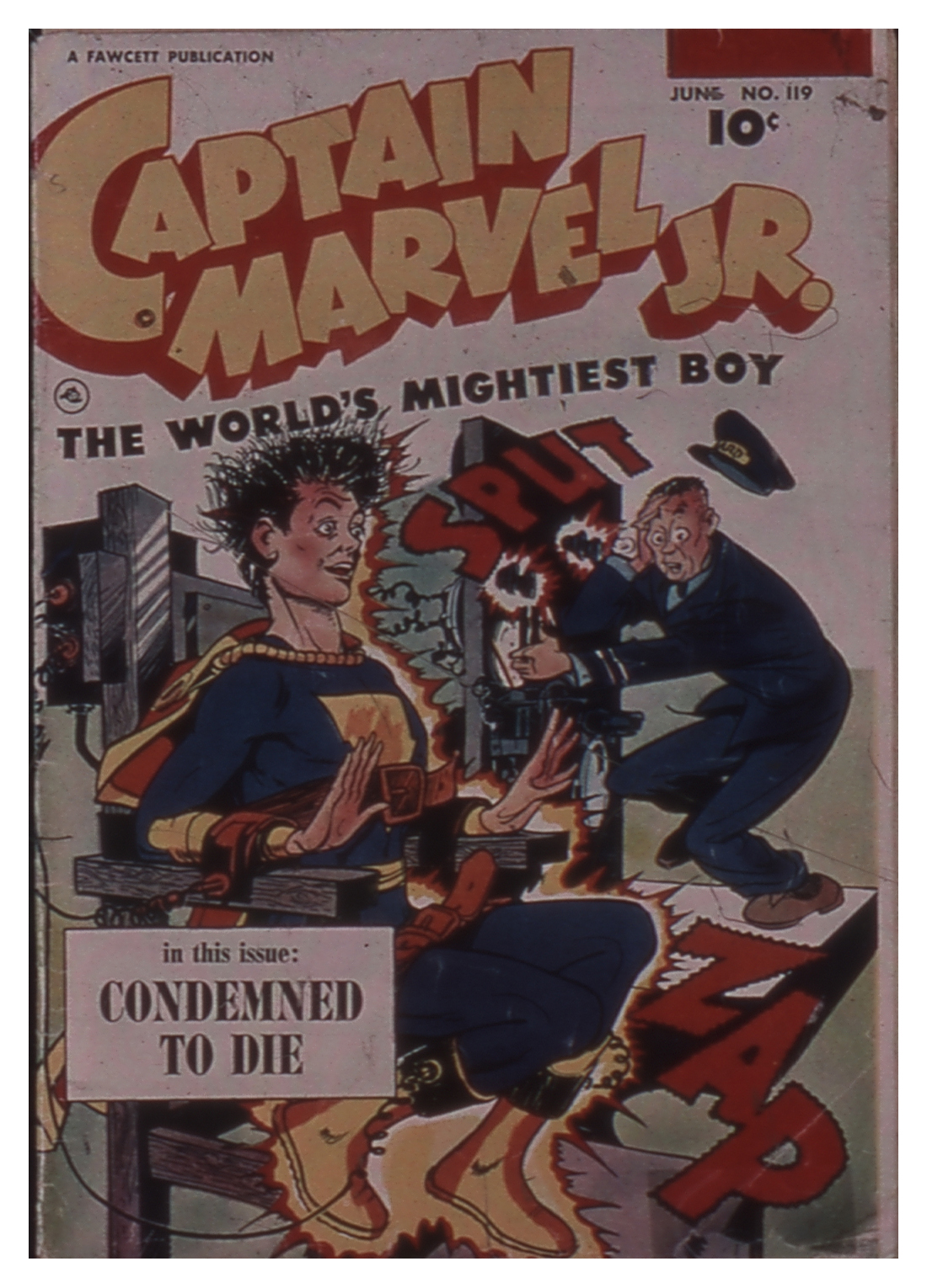Read online Captain Marvel, Jr. comic -  Issue #119 - 1