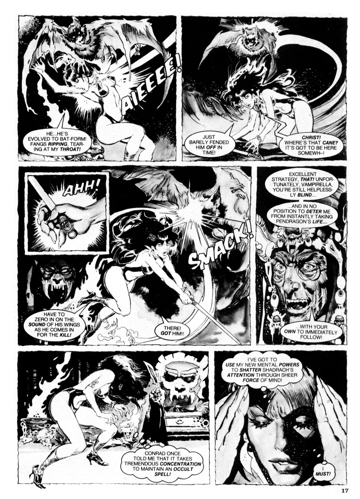 Read online Vampirella (1969) comic -  Issue #99 - 17