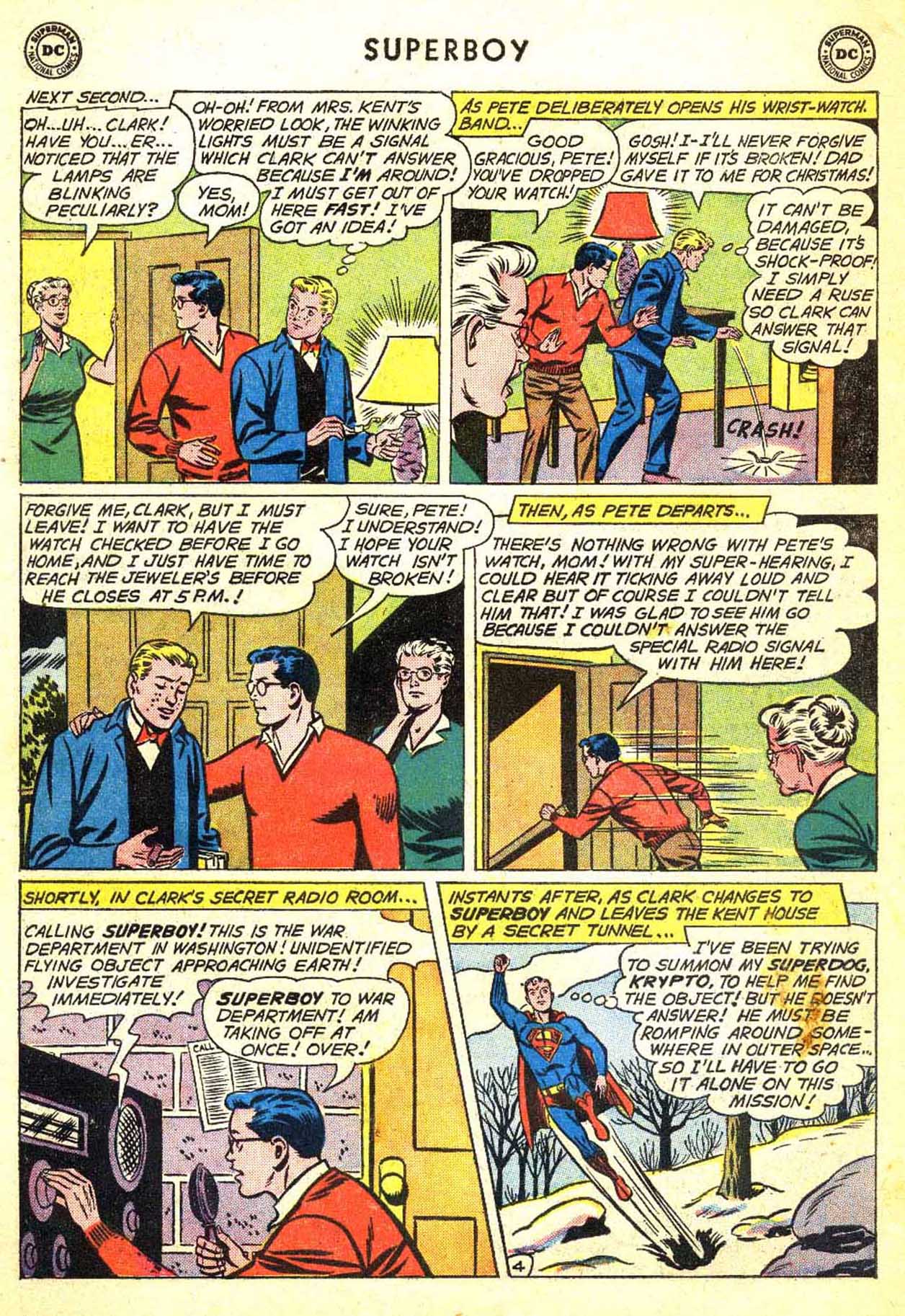 Read online Superboy (1949) comic -  Issue #94 - 5