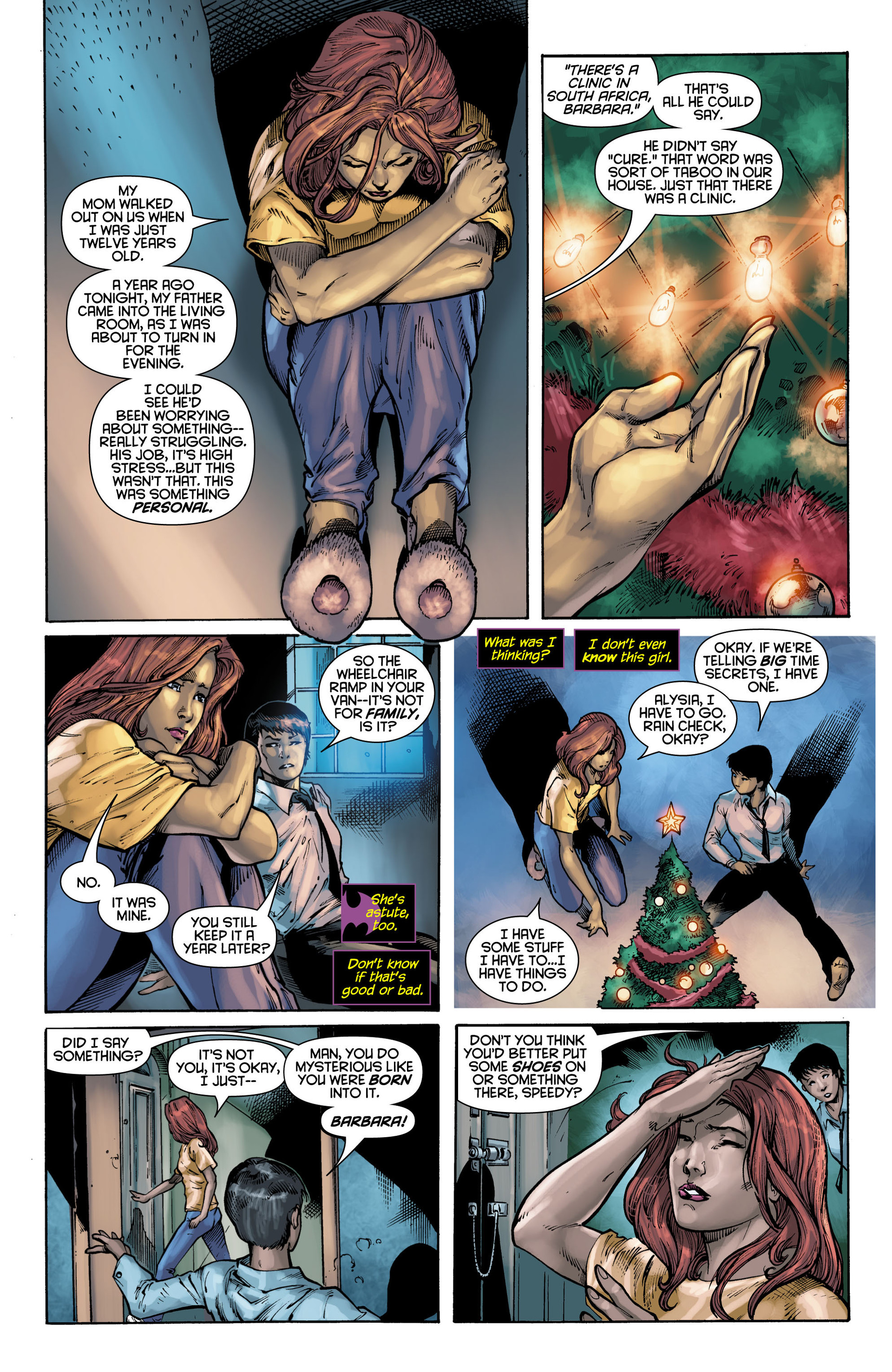 Read online Batgirl (2011) comic -  Issue # _TPB The Darkest Reflection - 75