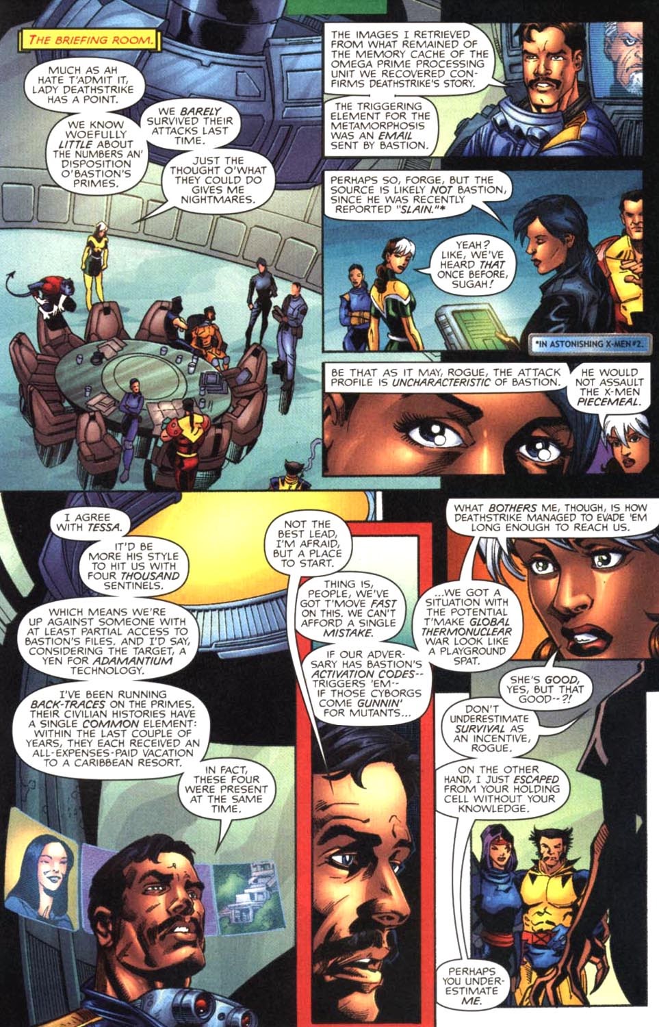 Read online X-Men (1991) comic -  Issue # Annual 2000 - 23
