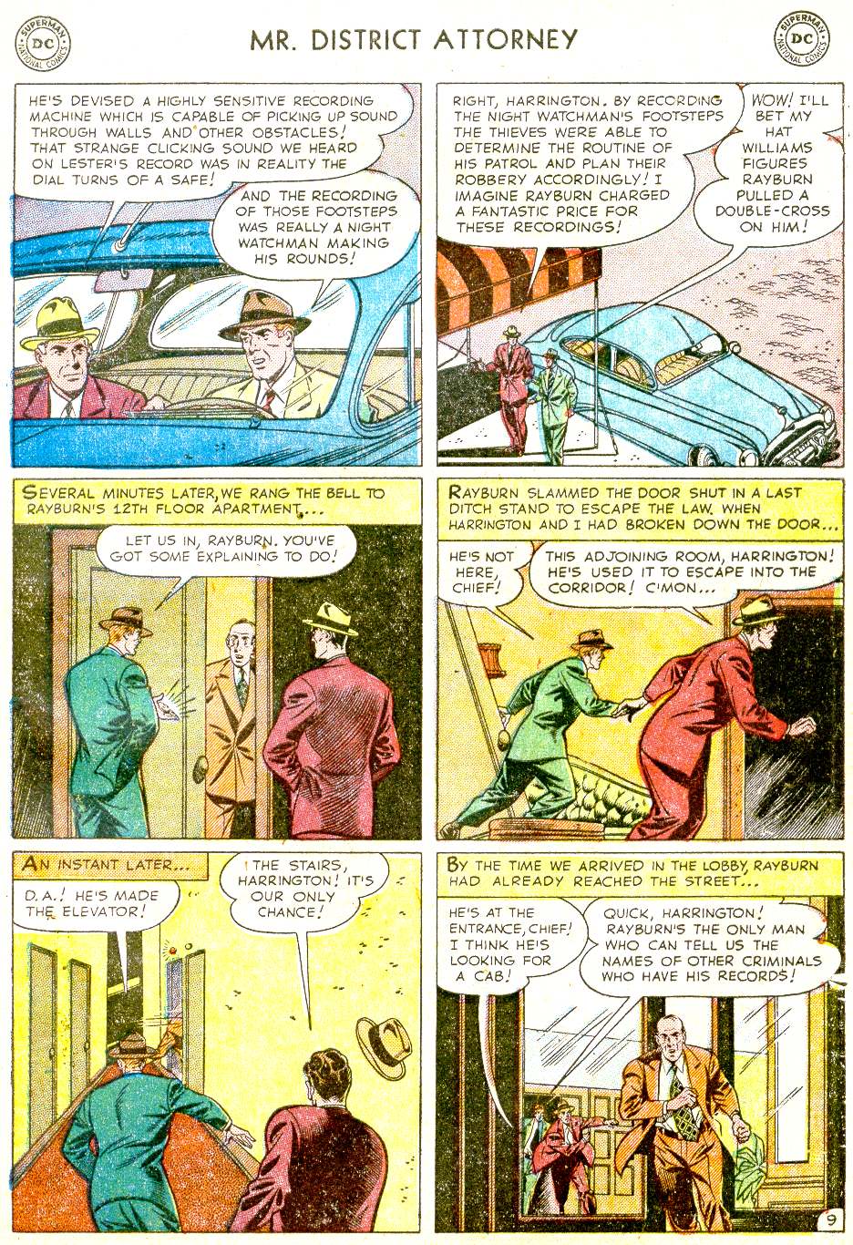 Read online Mr. District Attorney comic -  Issue #28 - 39