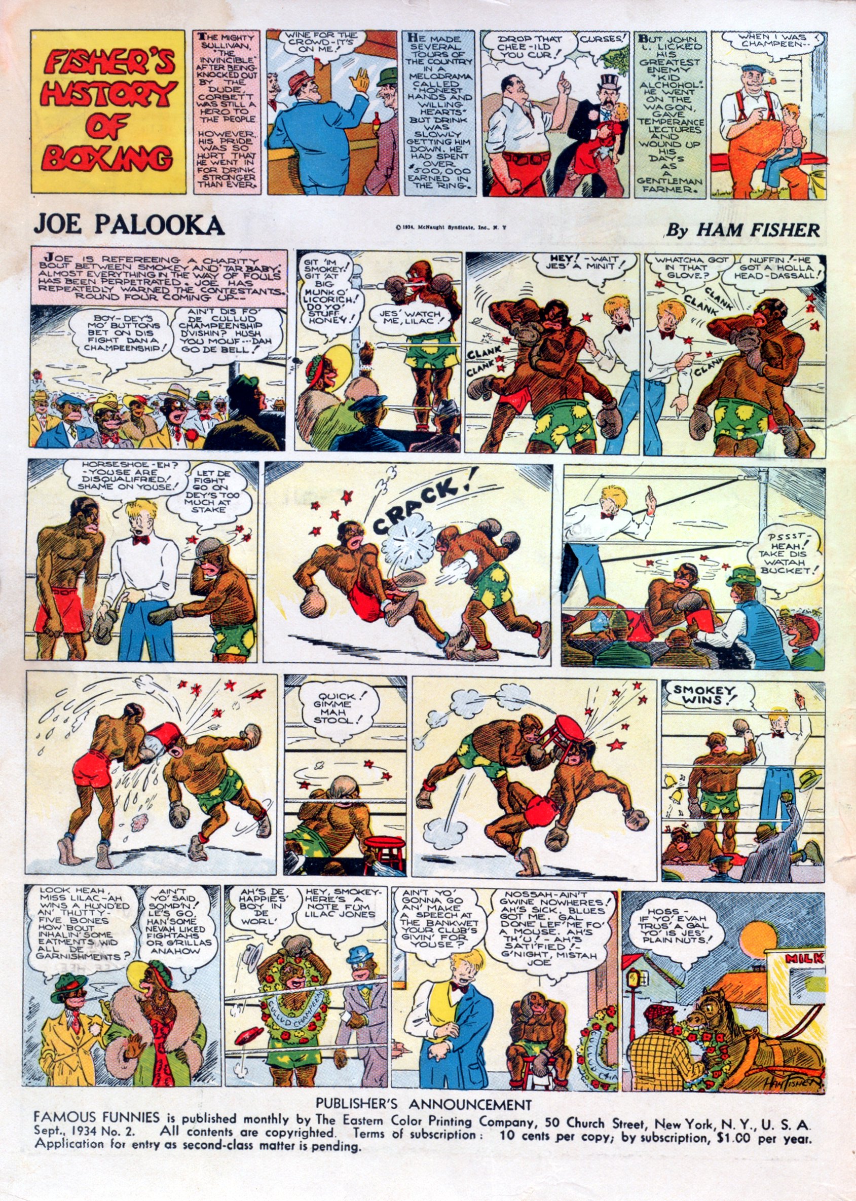 Read online Famous Funnies comic -  Issue #2 - 2