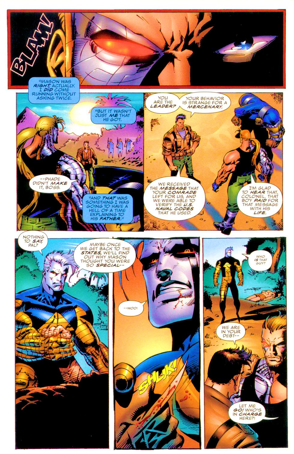 Read online Codename: Strykeforce comic -  Issue #0 - 30
