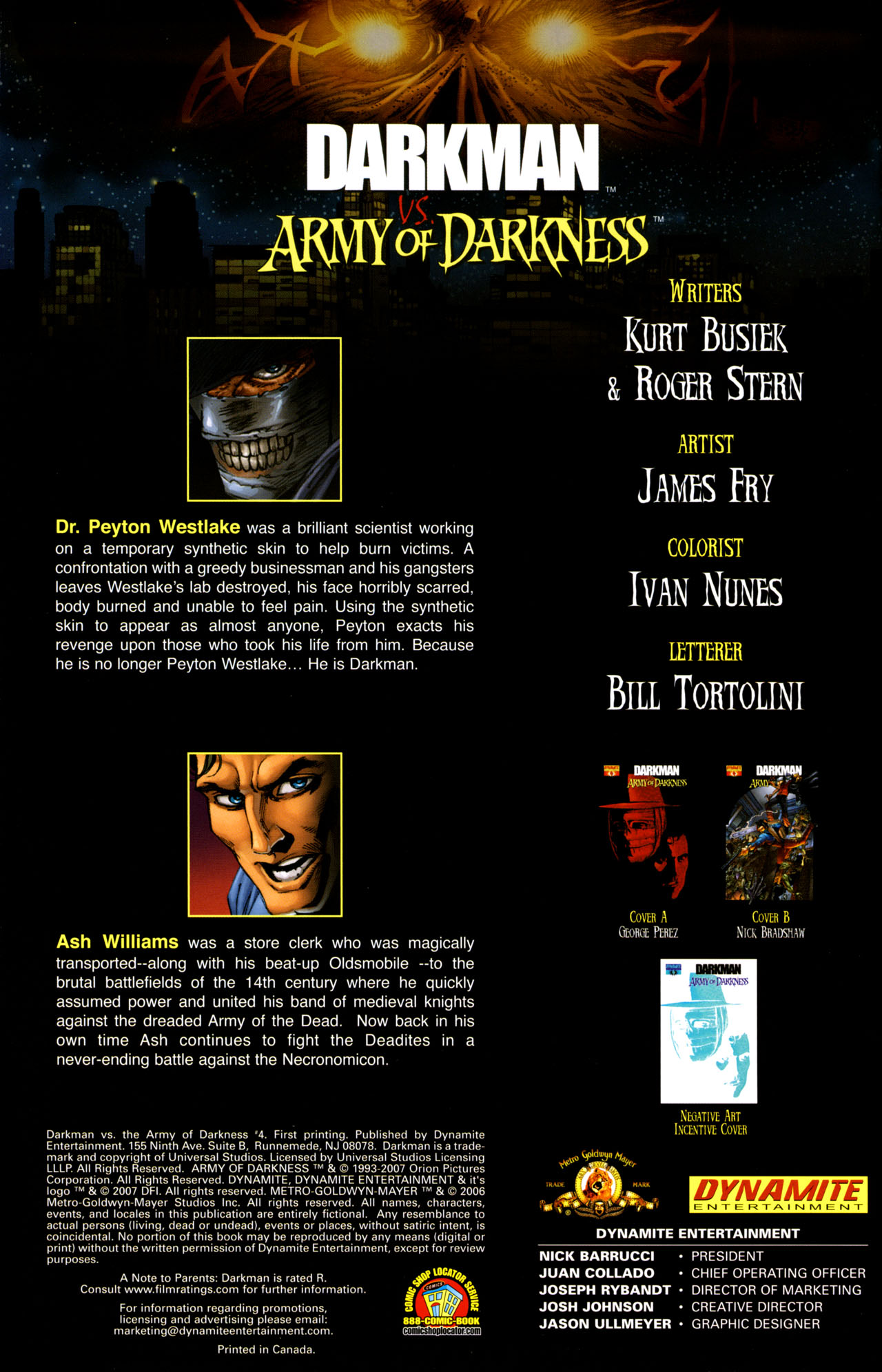 Read online Darkman vs. the Army of Darkness comic -  Issue #4 - 2