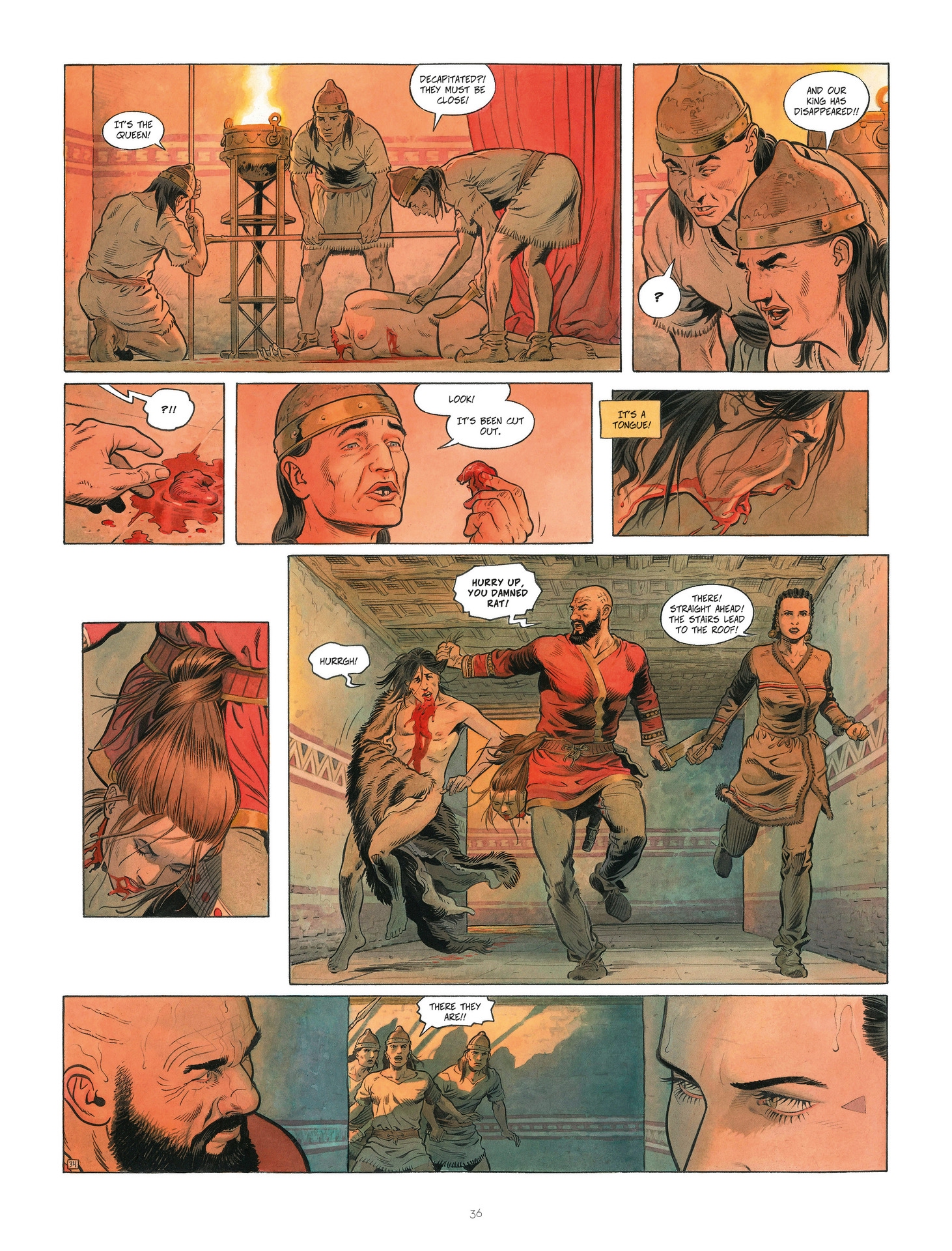 Read online Conquests comic -  Issue #4 - 36