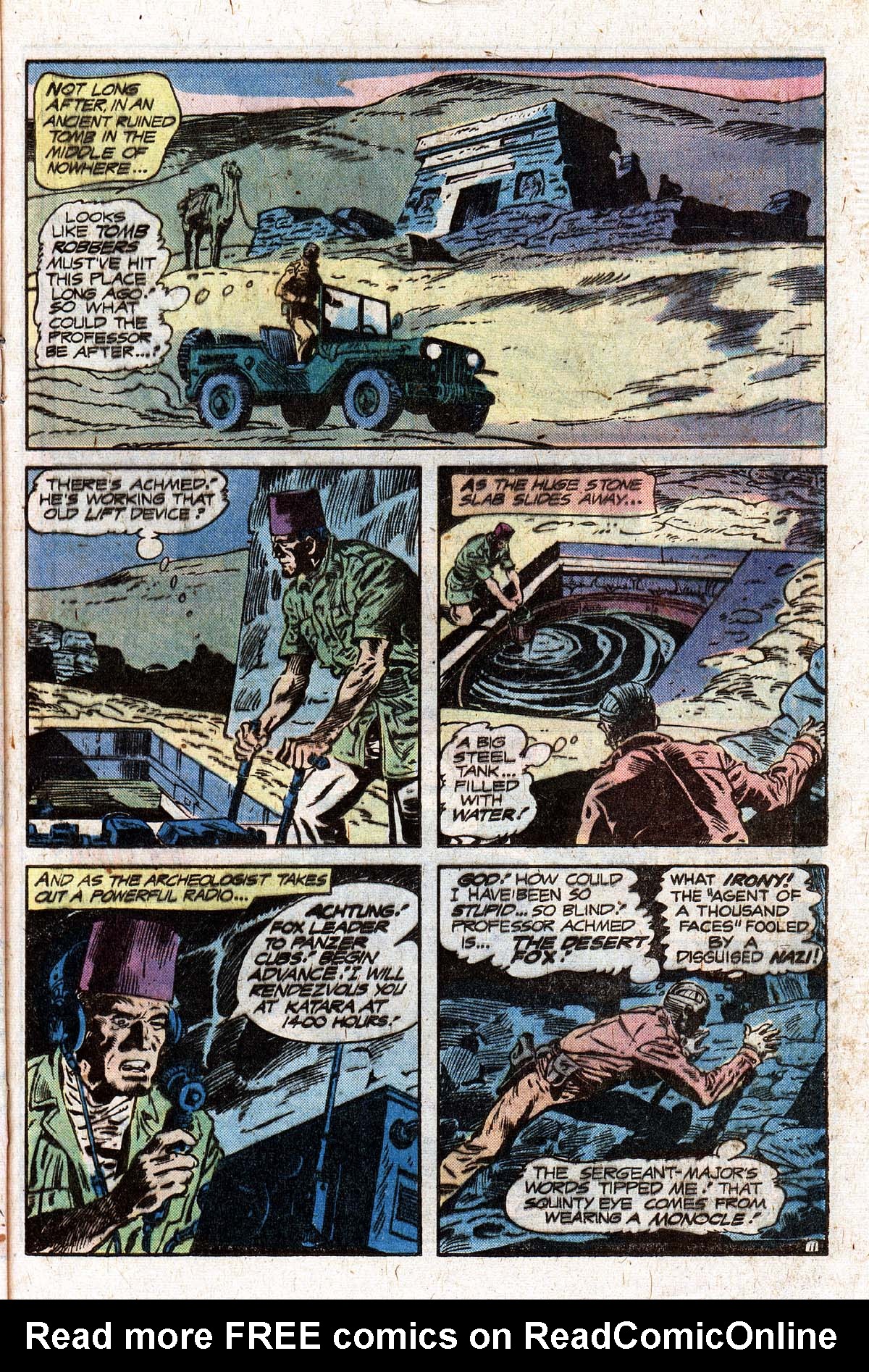 Read online Unknown Soldier (1977) comic -  Issue #229 - 20