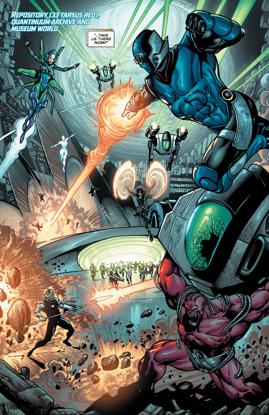 Read online The Hypernaturals comic -  Issue #7 - 23