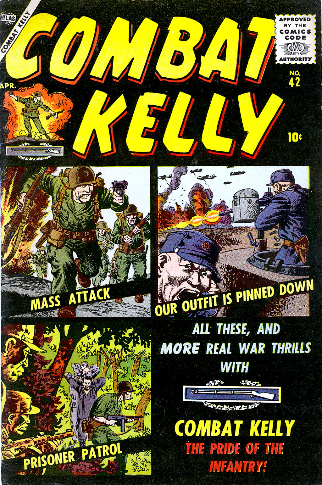 Read online Combat Kelly (1951) comic -  Issue #42 - 1