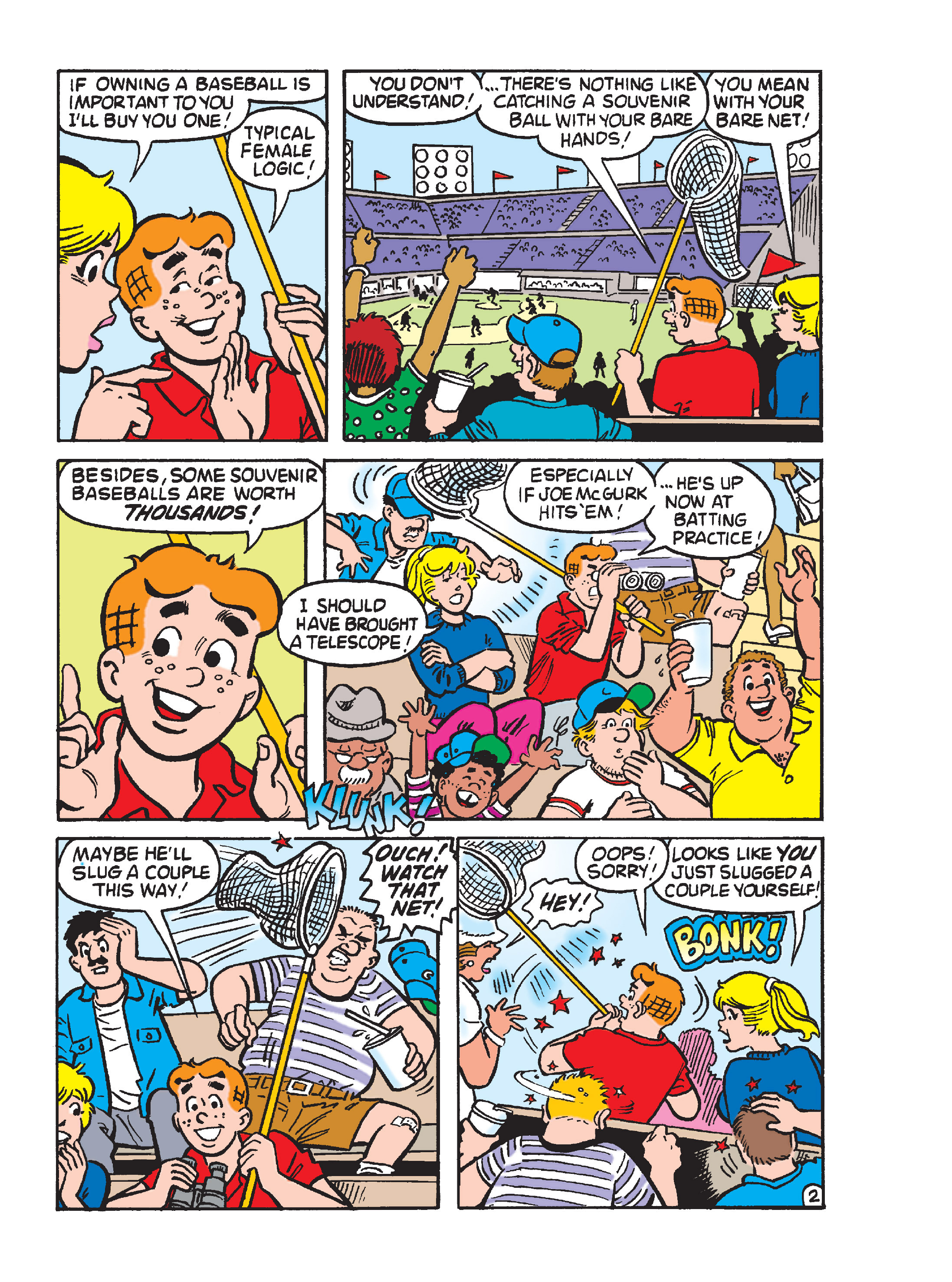 Read online Archie's Funhouse Double Digest comic -  Issue #15 - 210