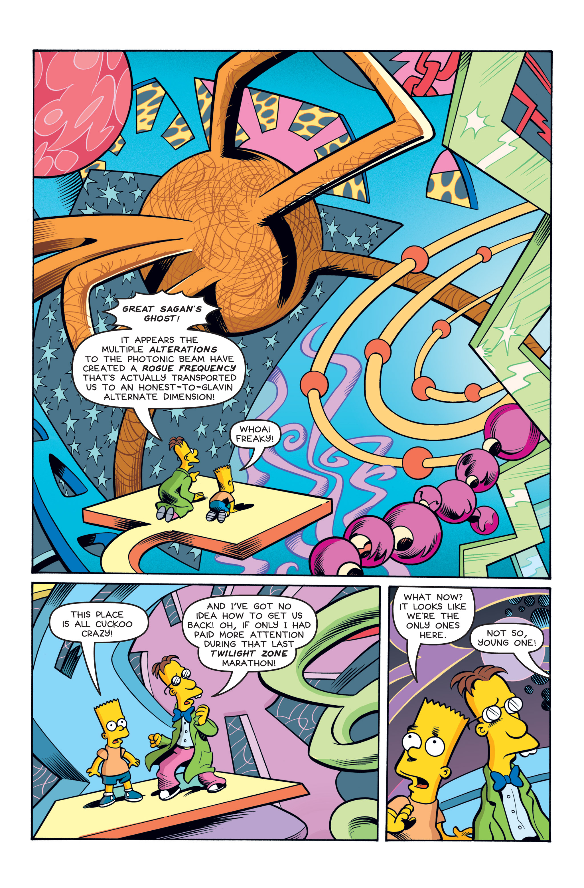 Read online Free Comic Book Day 2014 comic -  Issue # Bongo Comics Free-For-All - 24