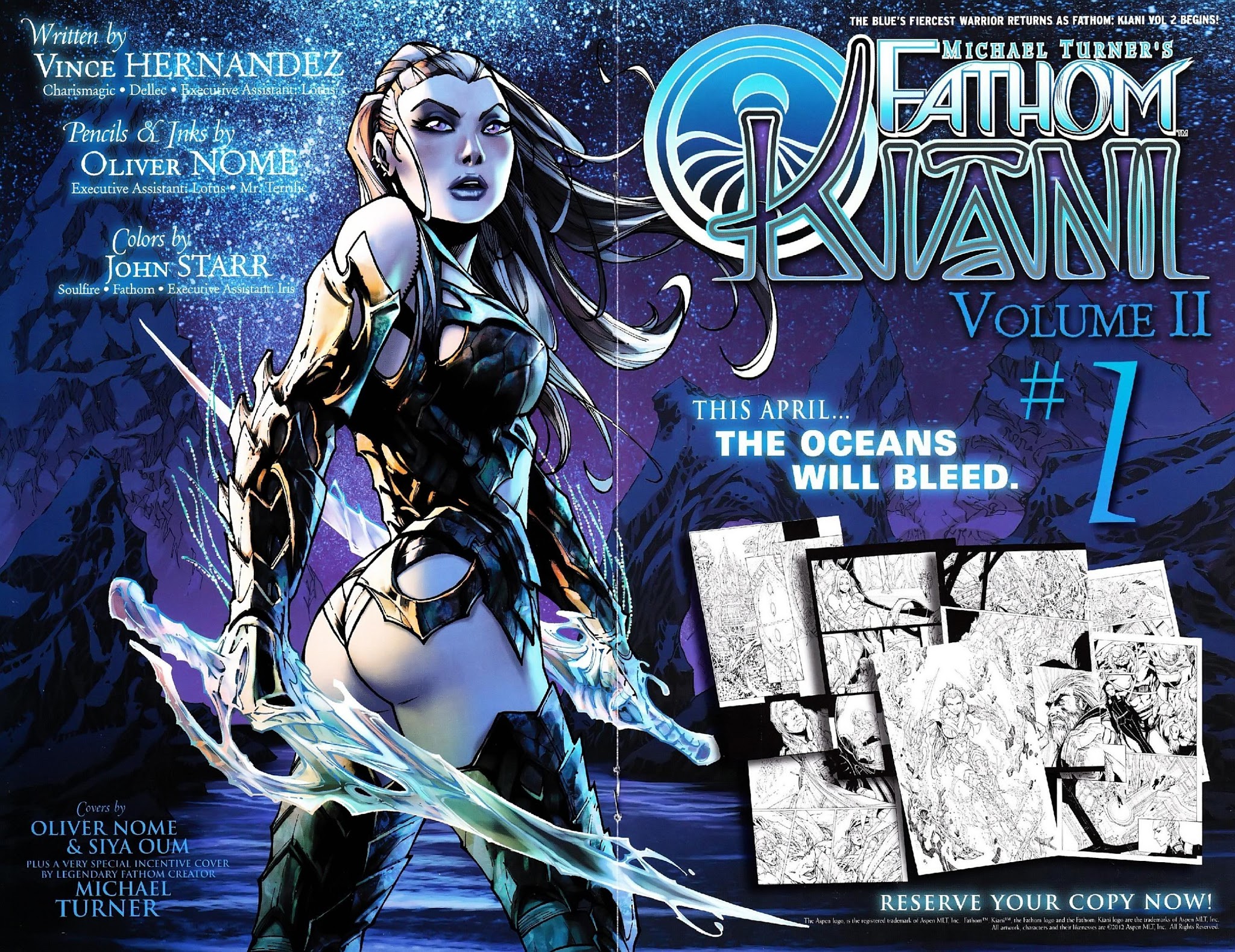 Read online Michael Turner's Fathom comic -  Issue #5 - 17