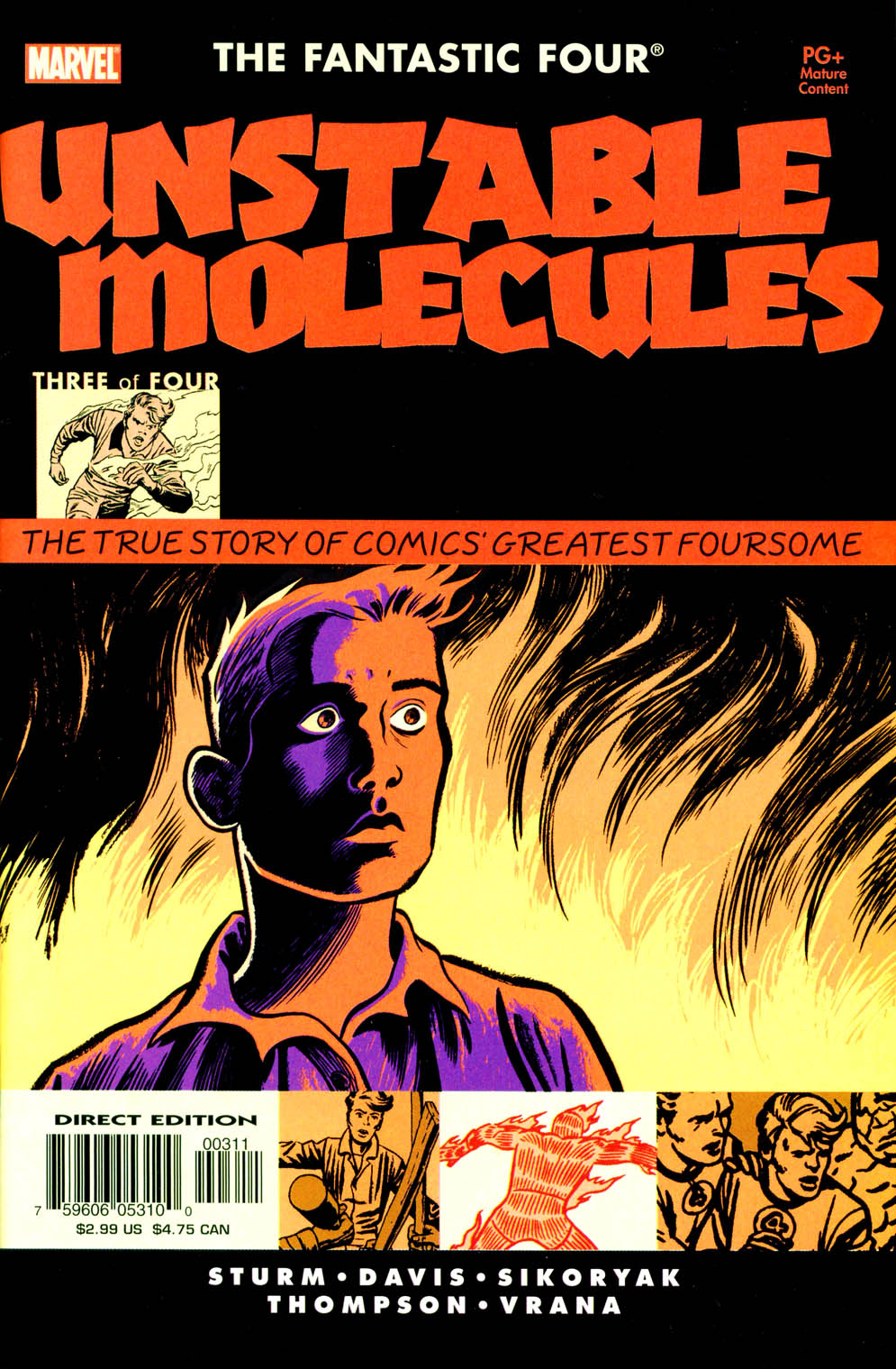 Read online Startling Stories: Fantastic Four - Unstable Molecules comic -  Issue #3 - 1