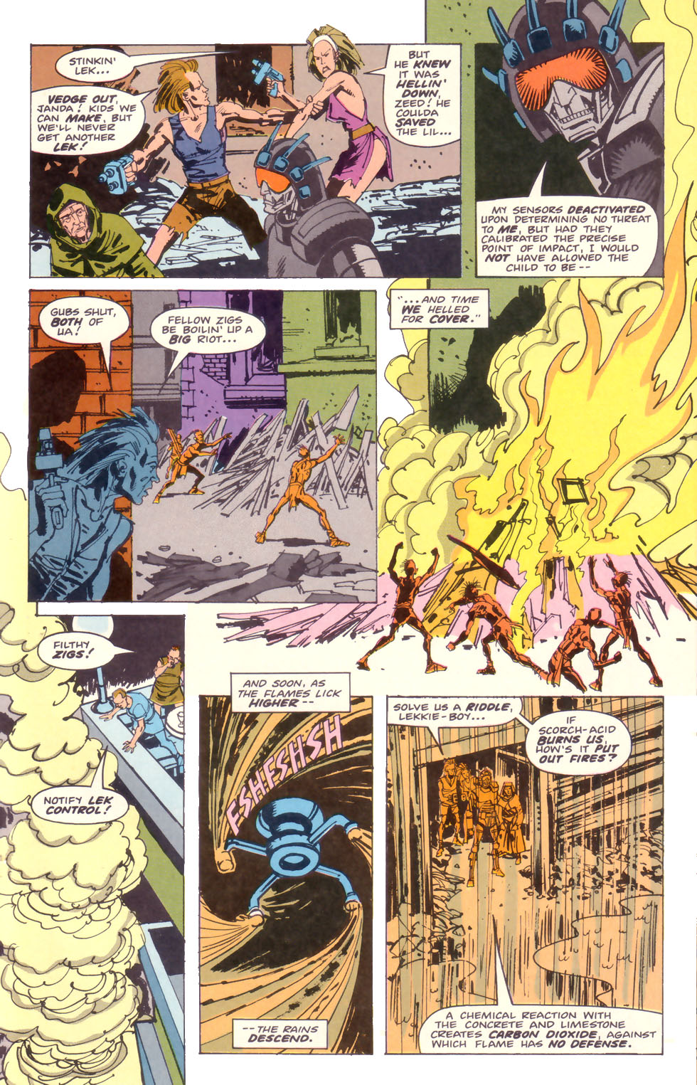 Read online Electric Warrior comic -  Issue #4 - 17