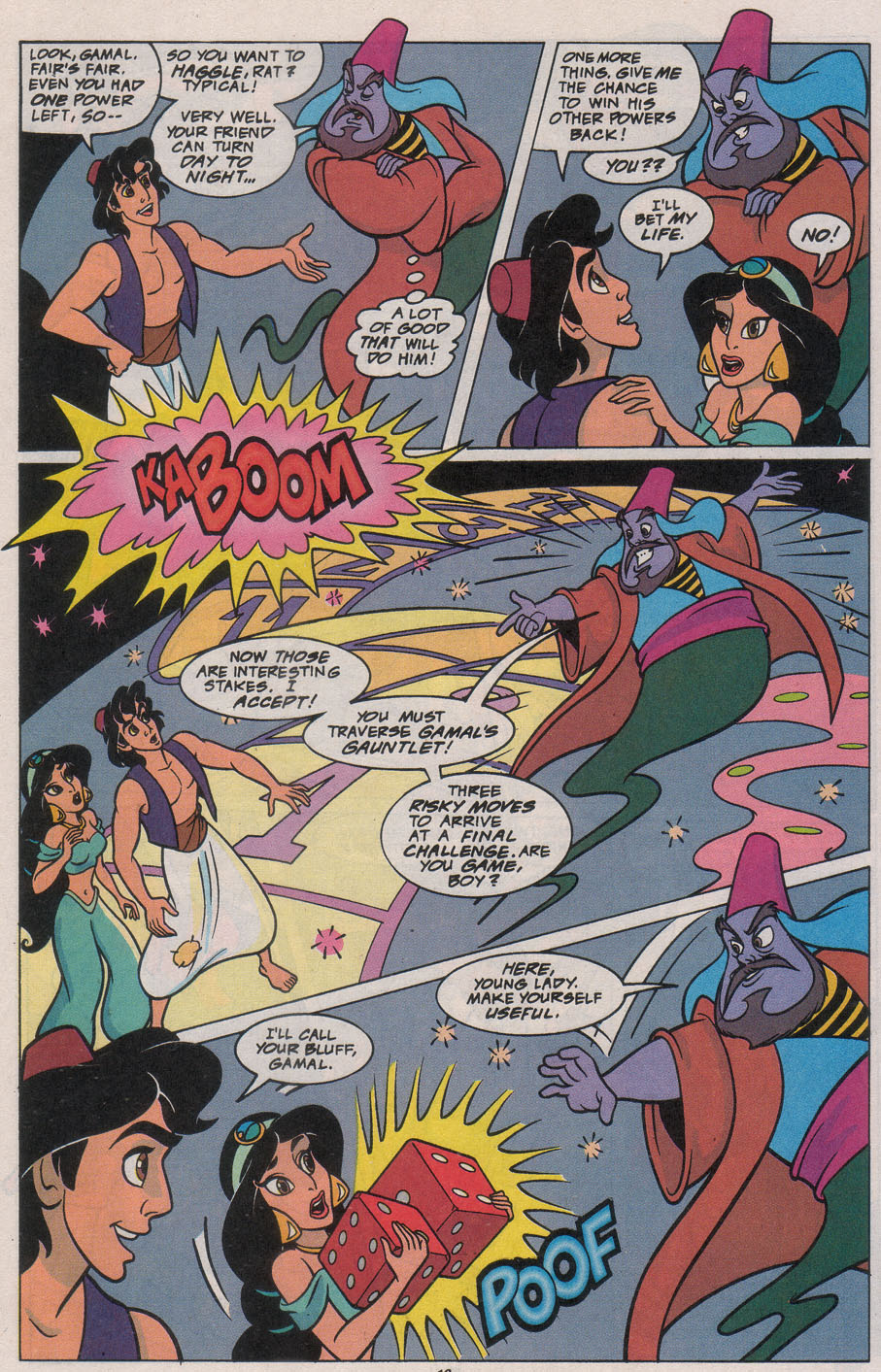 Read online Disney's Aladdin comic -  Issue #10 - 19