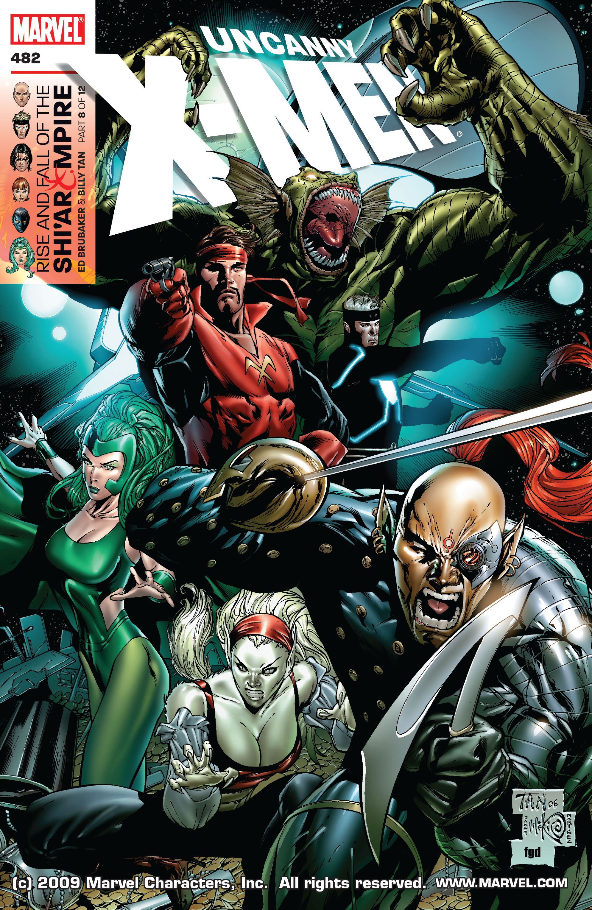 Read online Uncanny X-Men (1963) comic -  Issue #482 - 1