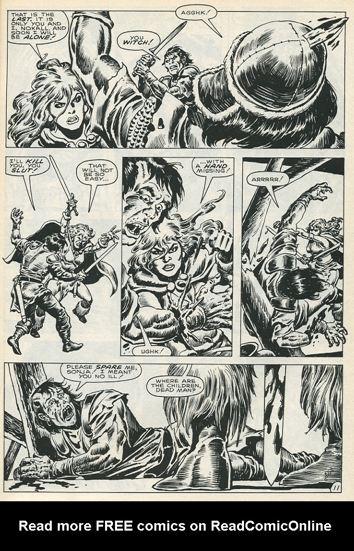 Read online The Savage Sword Of Conan comic -  Issue #144 - 17