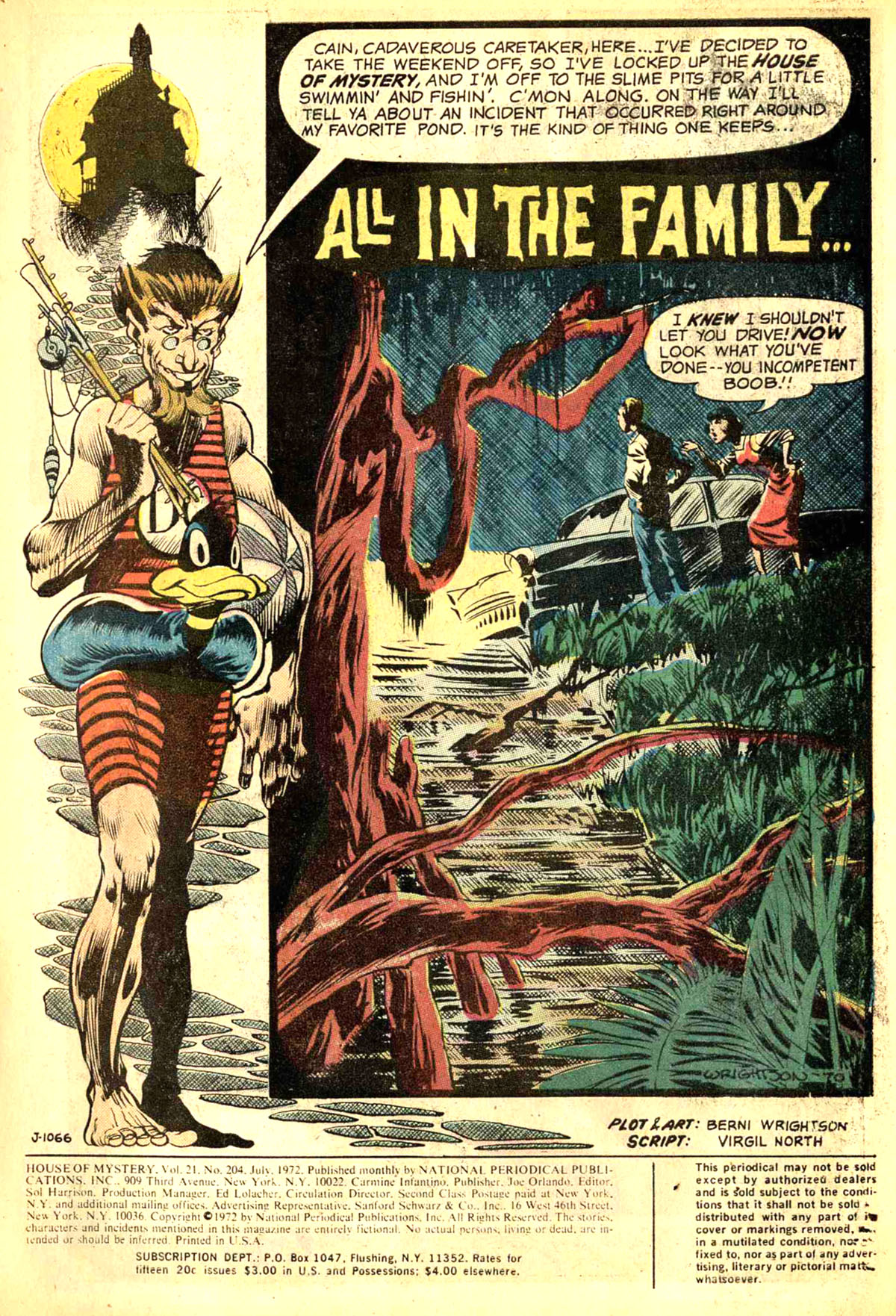 Read online House of Mystery (1951) comic -  Issue #204 - 3