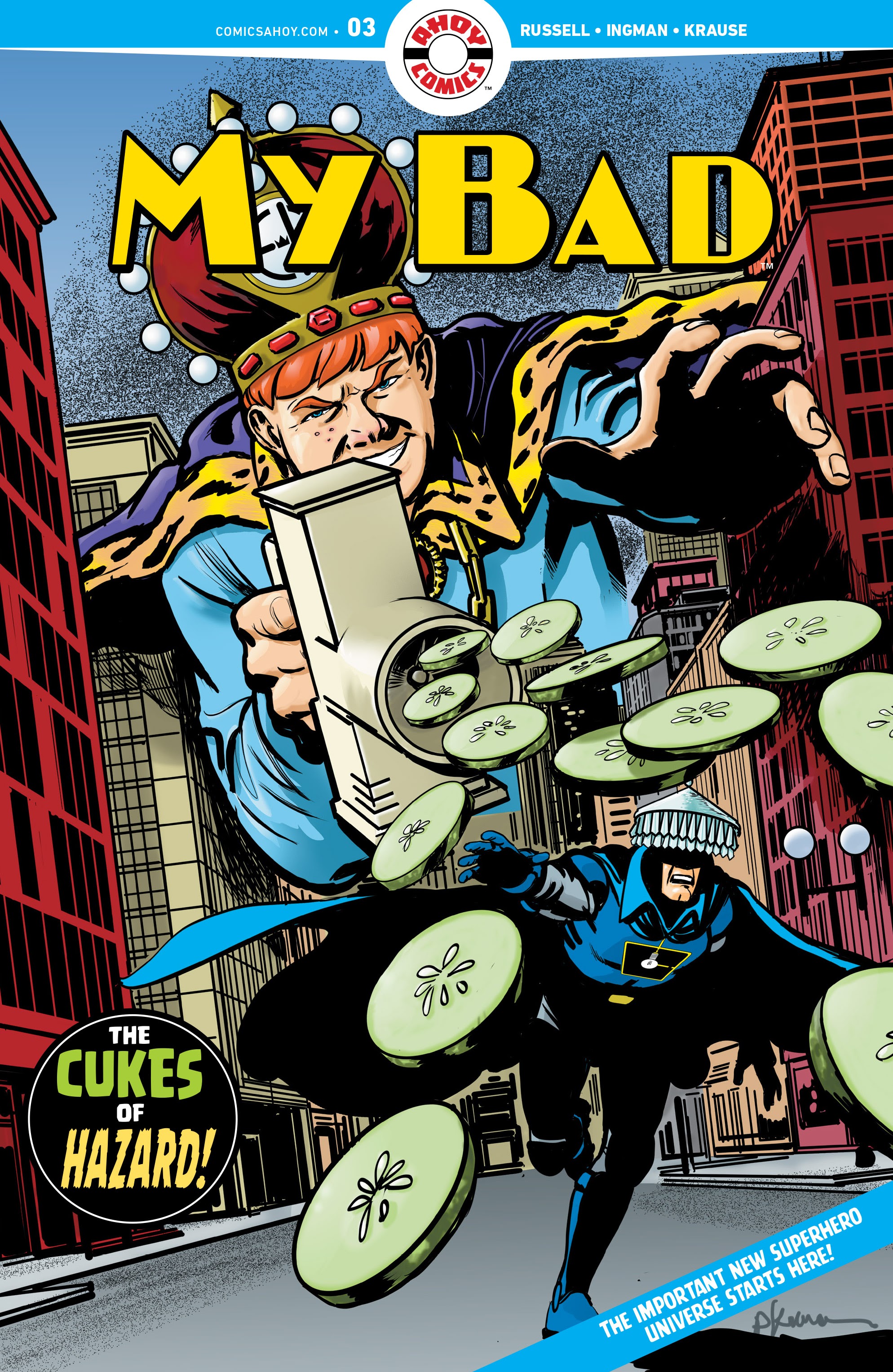 Read online My Bad comic -  Issue #3 - 1