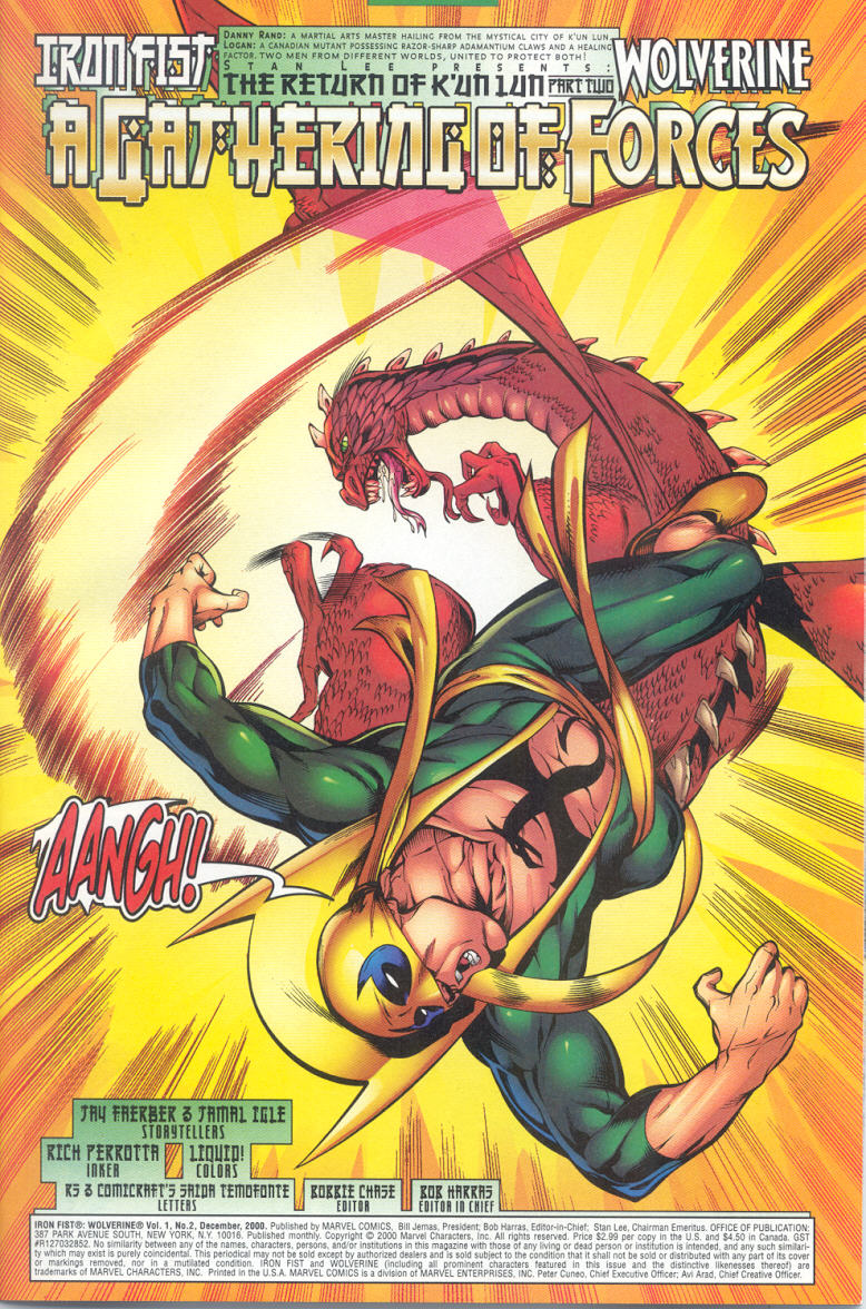 Read online Iron Fist / Wolverine comic -  Issue #2 - 5