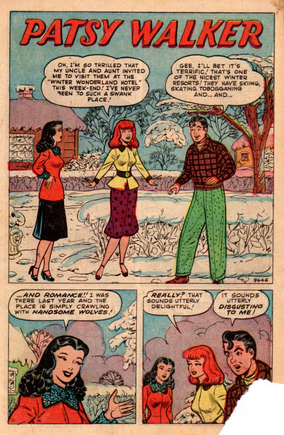 Read online Patsy Walker comic -  Issue #39 - 3