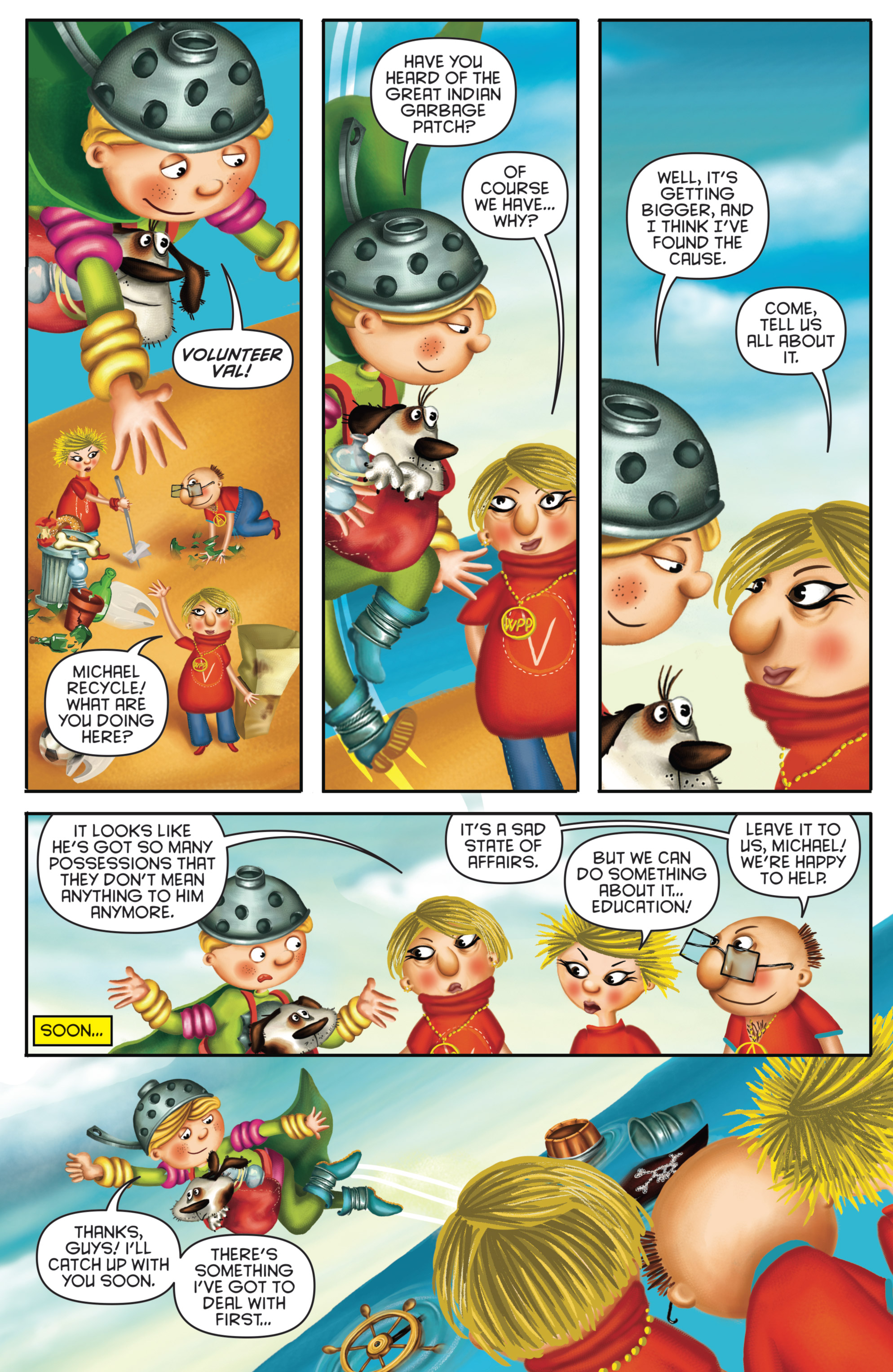 Read online Michael Recycle comic -  Issue #4 - 10