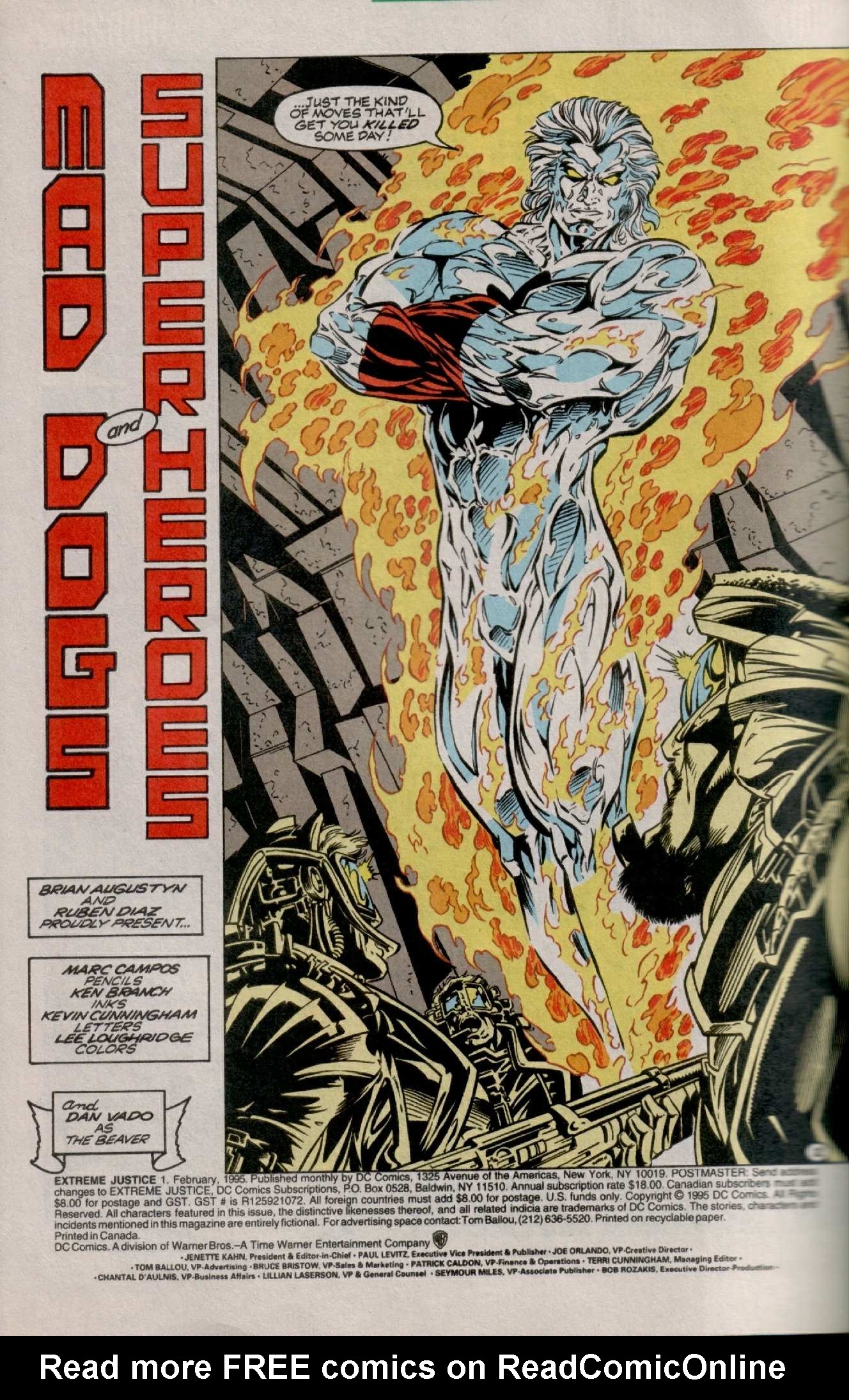 Read online Extreme Justice comic -  Issue #1 - 3