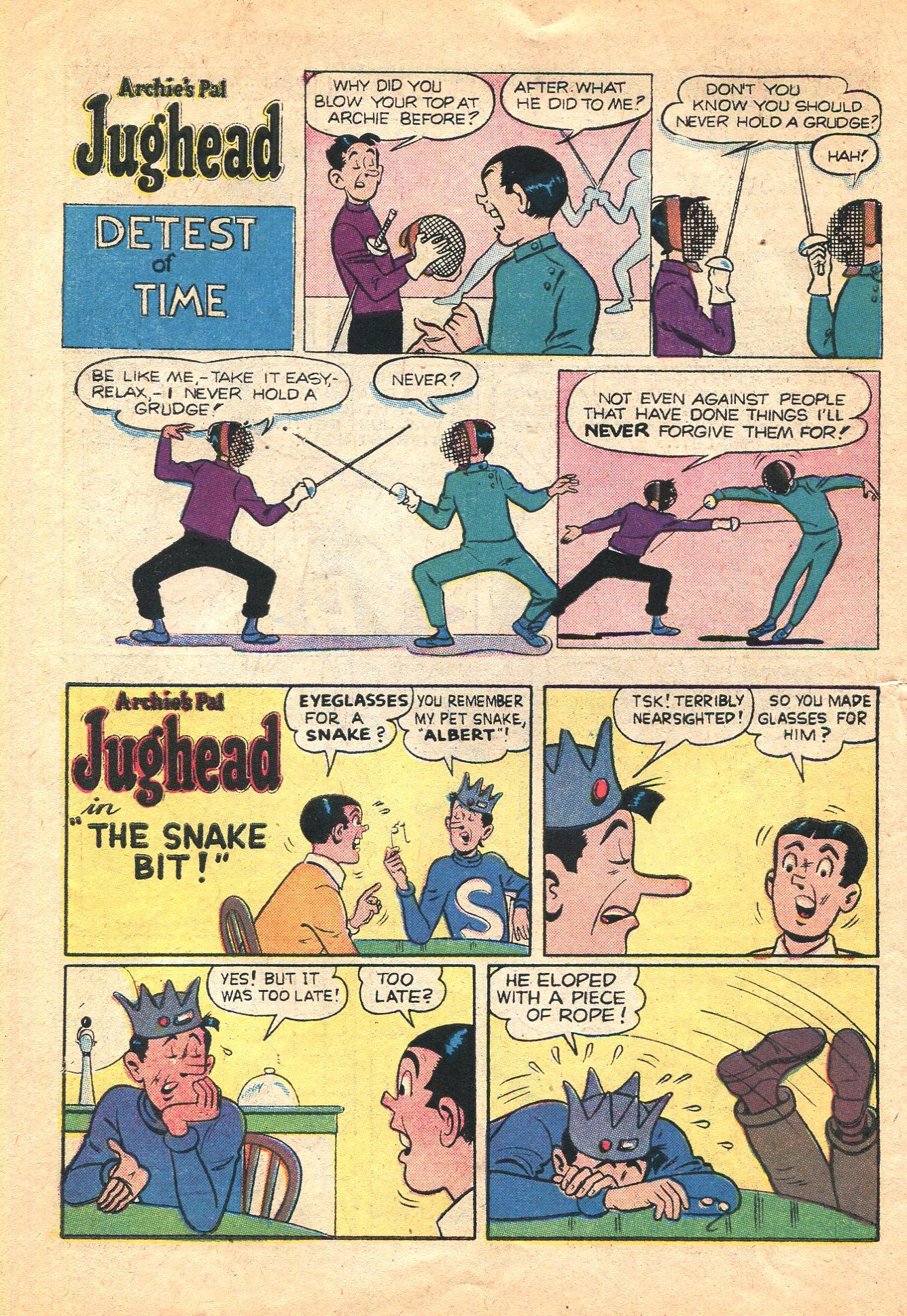 Read online Archie's Joke Book Magazine comic -  Issue #26 - 30