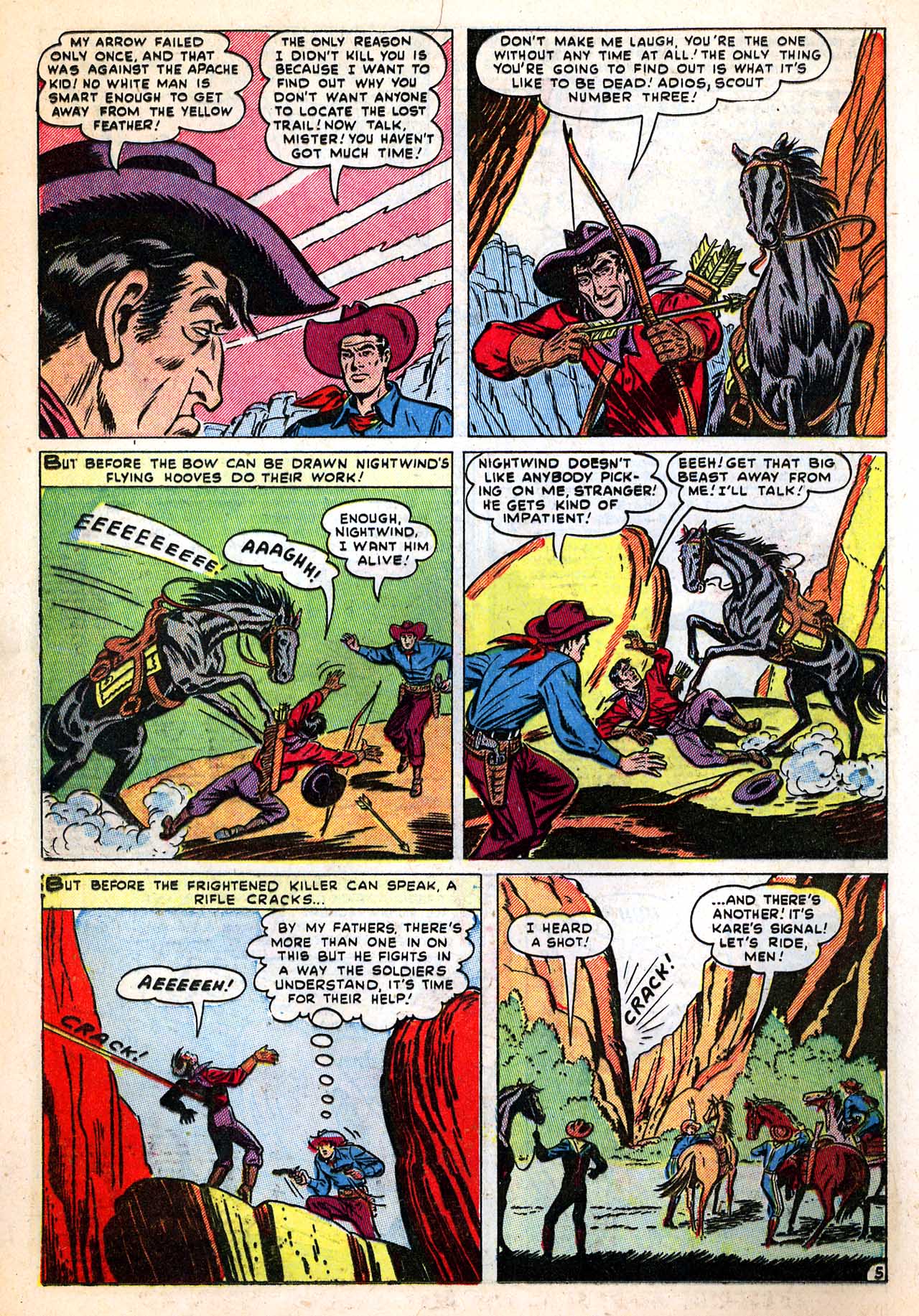 Read online Apache Kid comic -  Issue #5 - 16