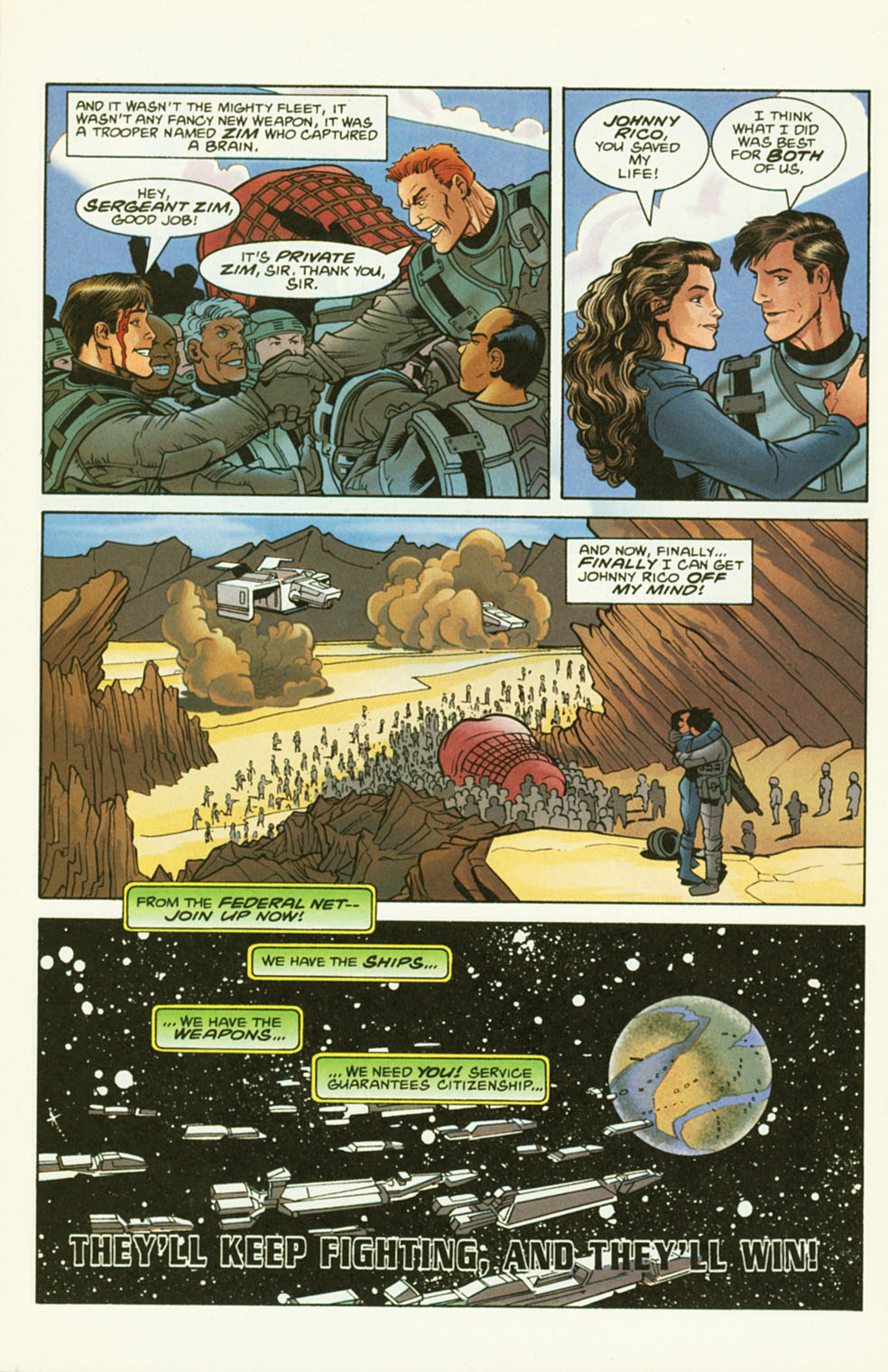 Read online Starship Troopers comic -  Issue #2 - 24