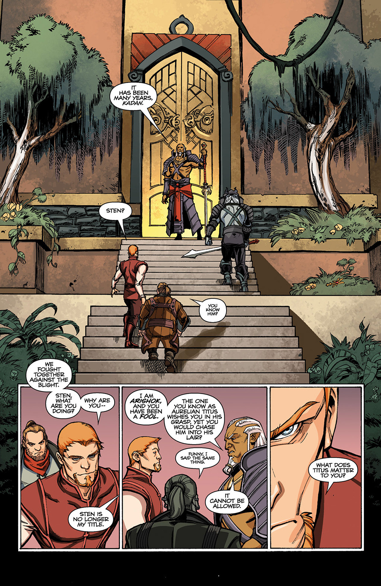 Read online Dragon Age: Those Who Speak comic -  Issue #2 - 11