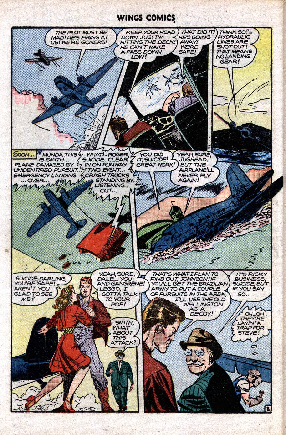 Read online Wings Comics comic -  Issue #76 - 38