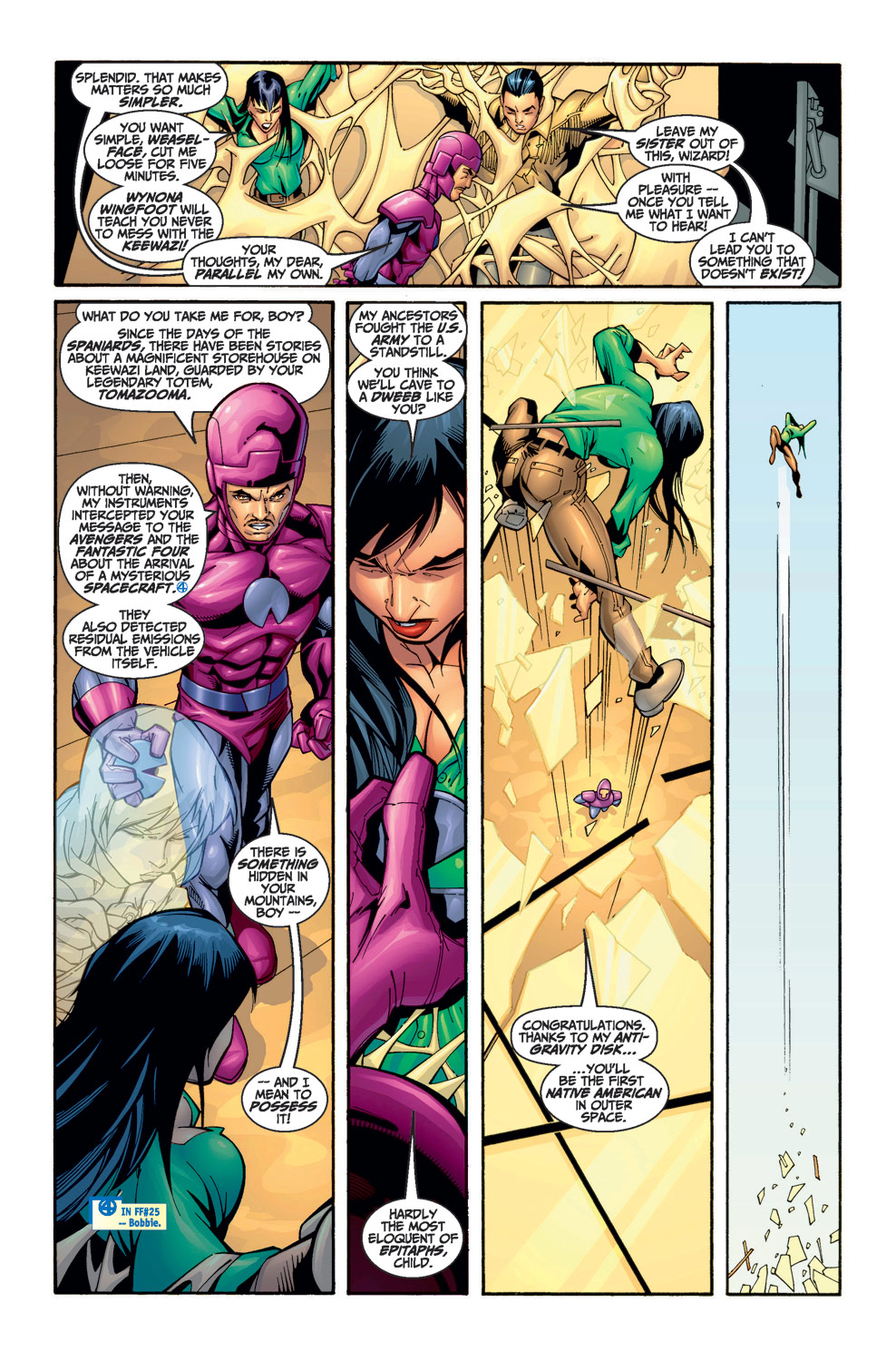 Read online Fantastic Four (1998) comic -  Issue #29 - 9