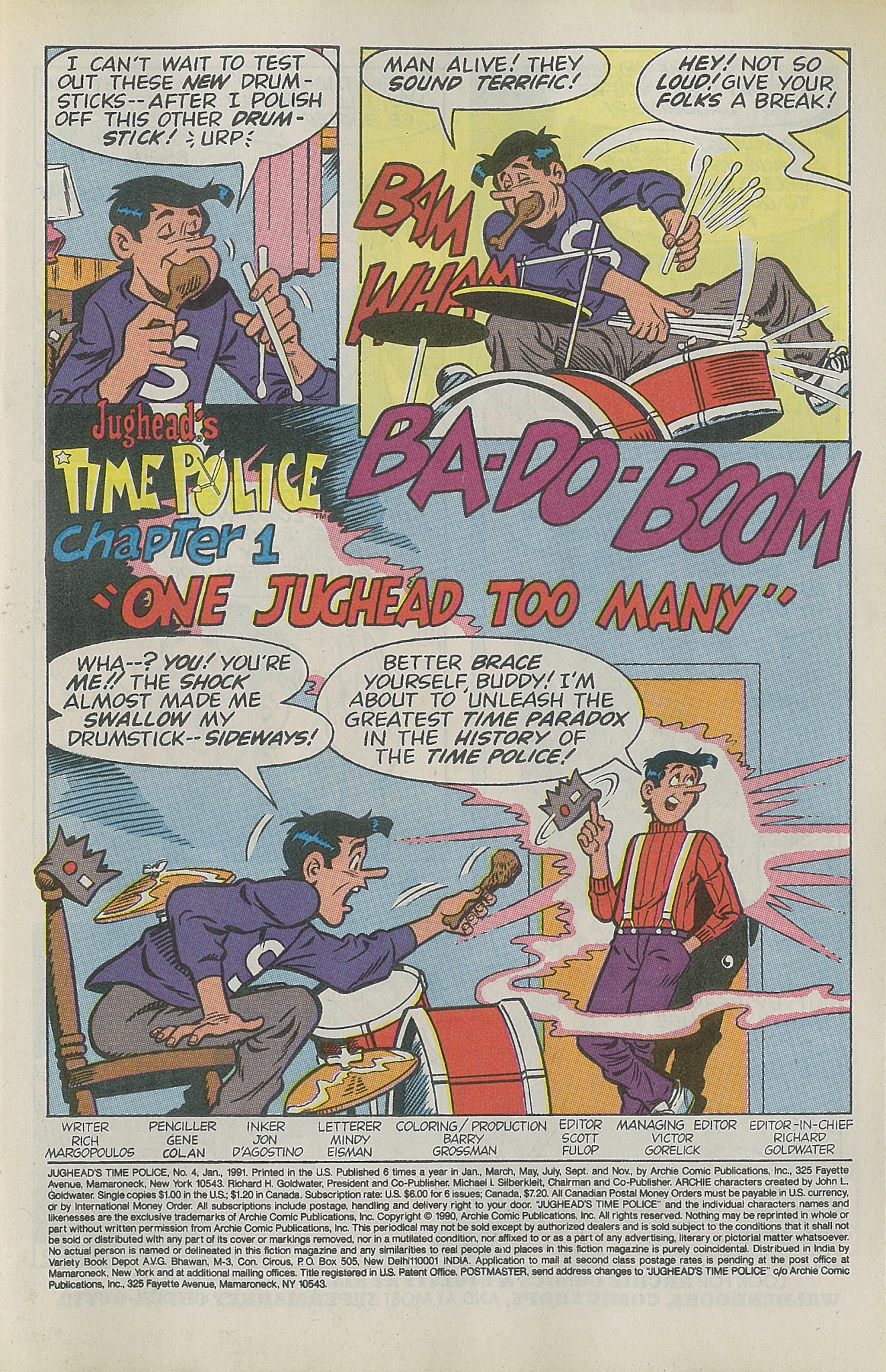 Read online Jughead's Time Police comic -  Issue #4 - 3