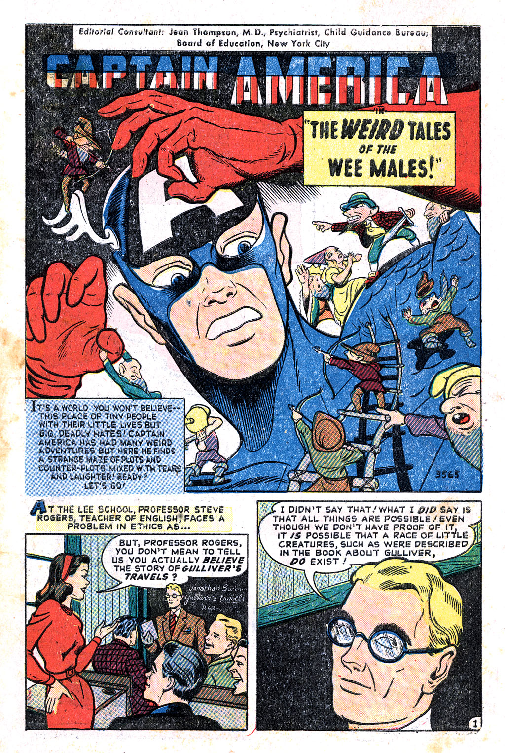 Read online Captain America Comics comic -  Issue #69 - 3