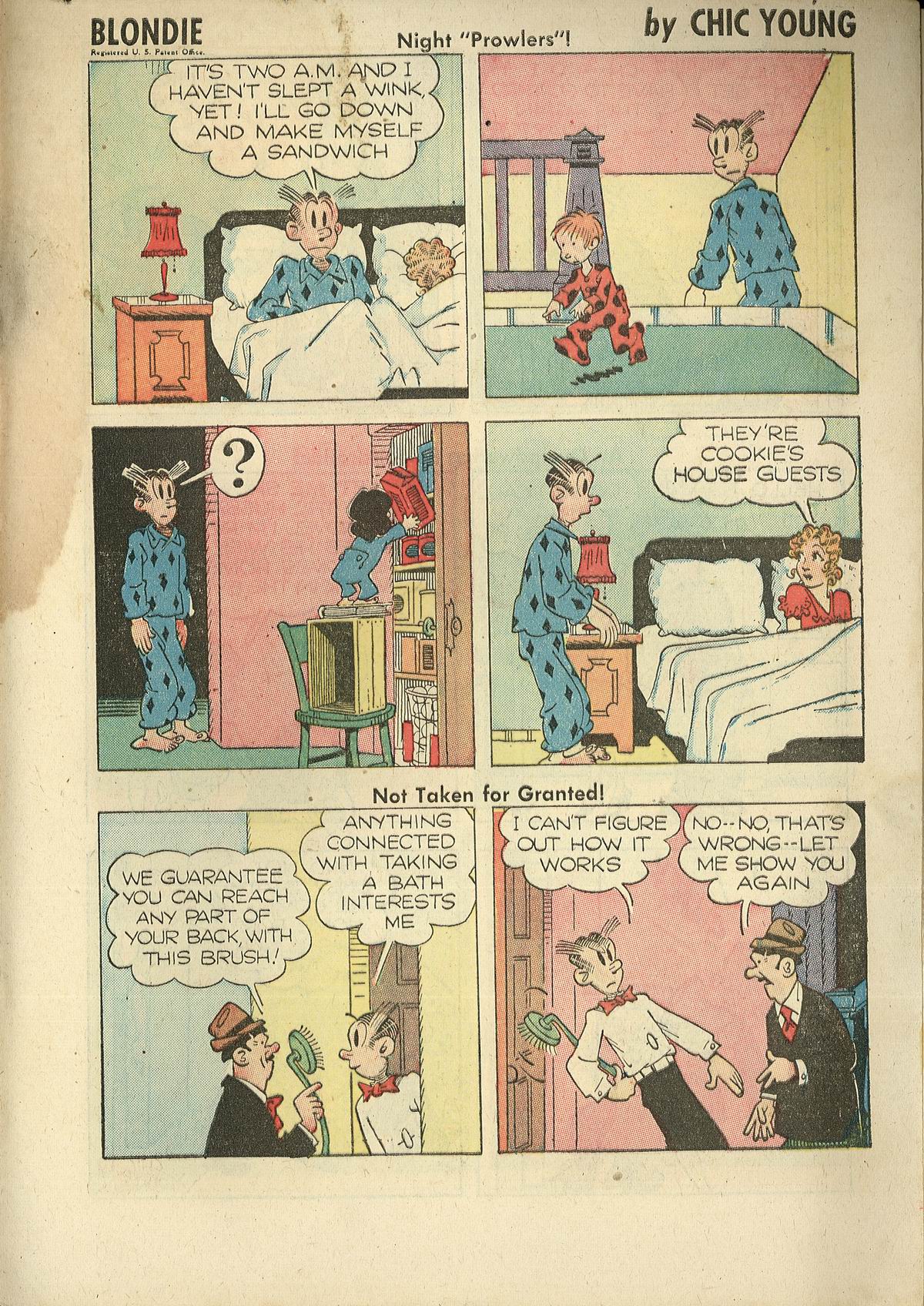 Read online Blondie Comics (1947) comic -  Issue #12 - 31