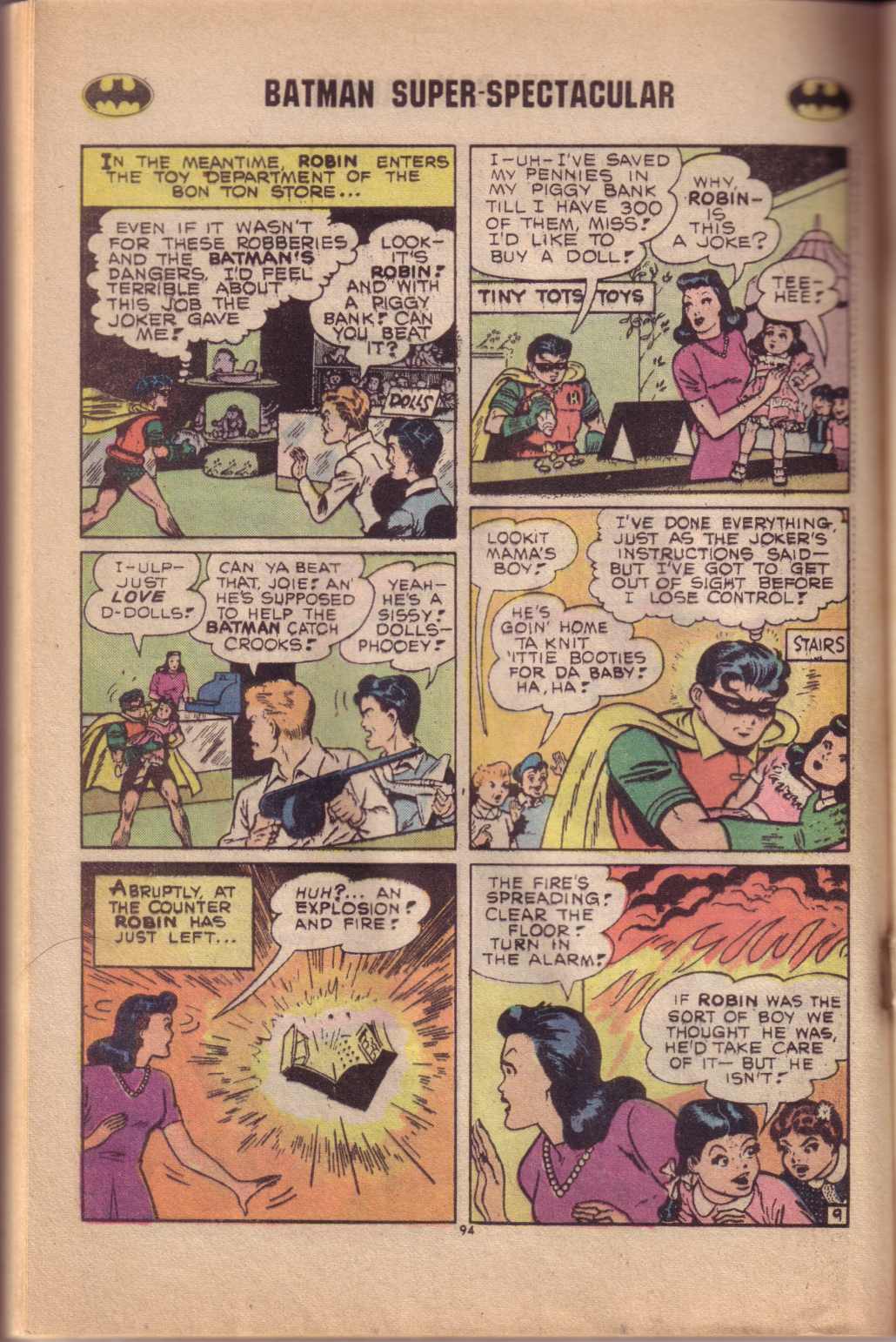 Read online Batman (1940) comic -  Issue #257 - 94