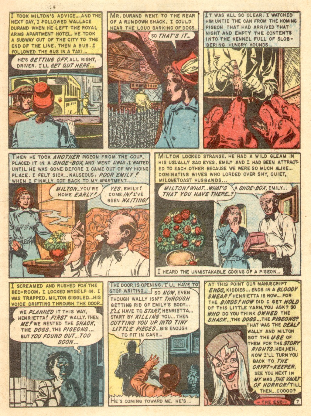 Read online Tales From The Crypt (1950) comic -  Issue #36 - 18