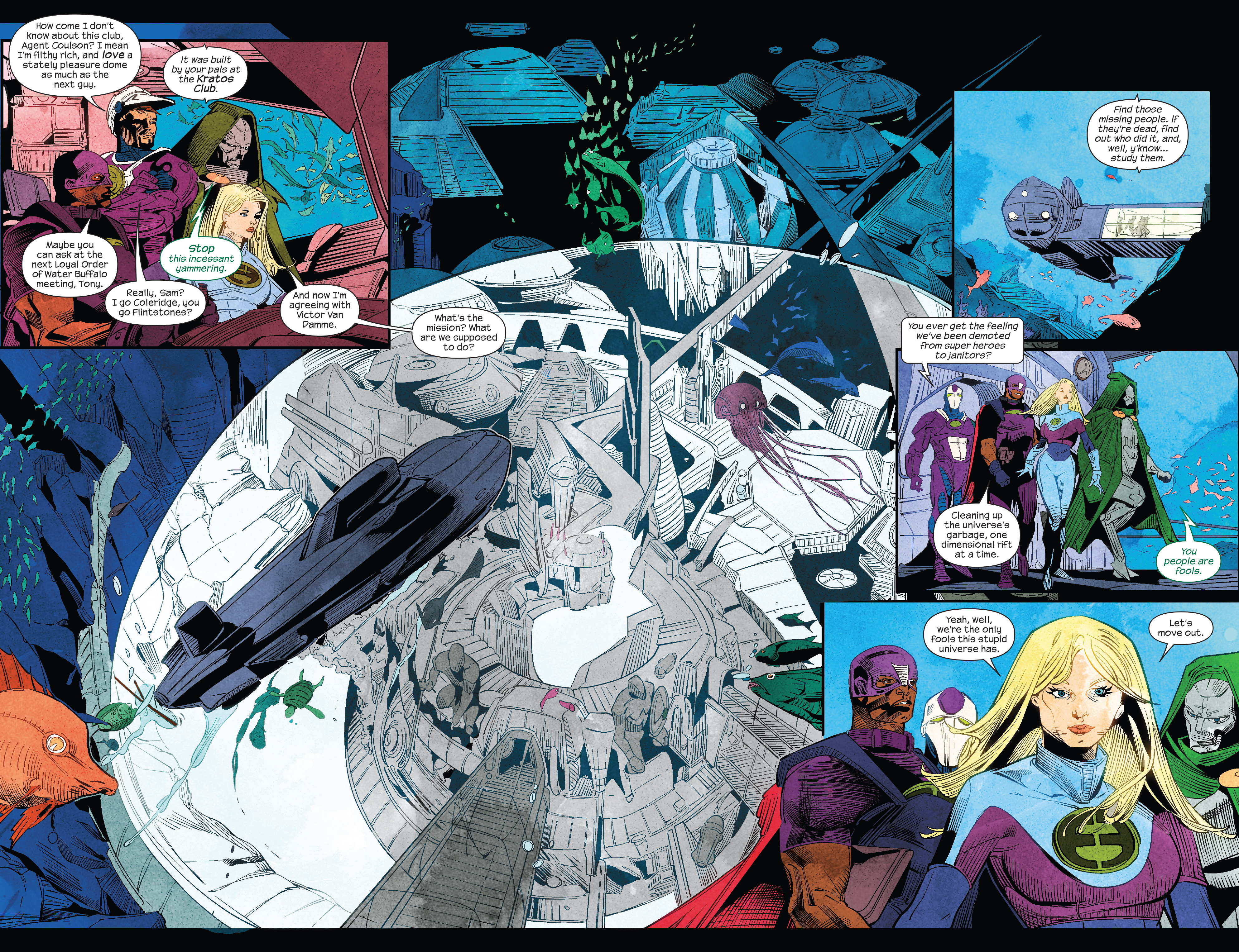 Read online Ultimate FF comic -  Issue #2 - 4