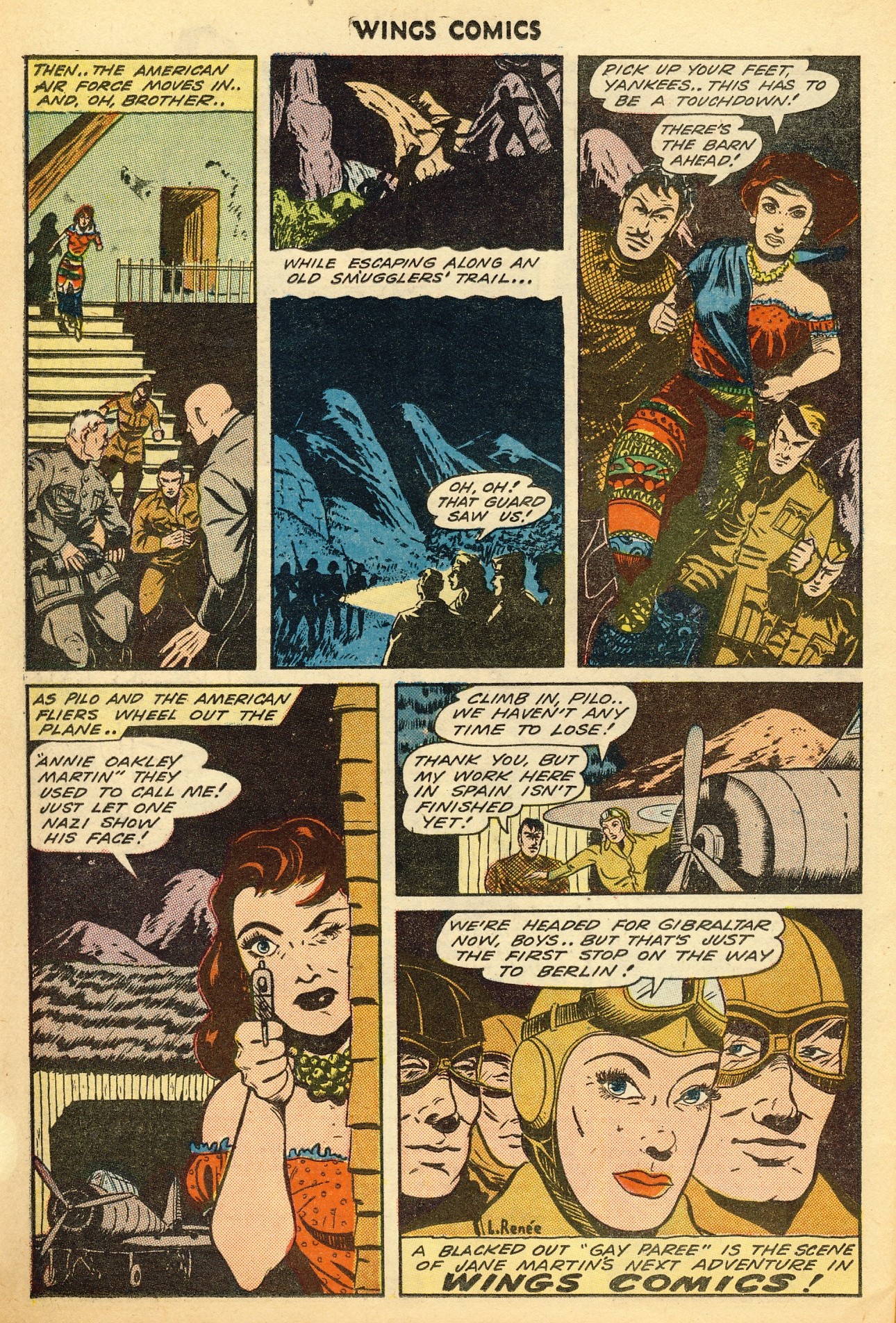 Read online Wings Comics comic -  Issue #45 - 38