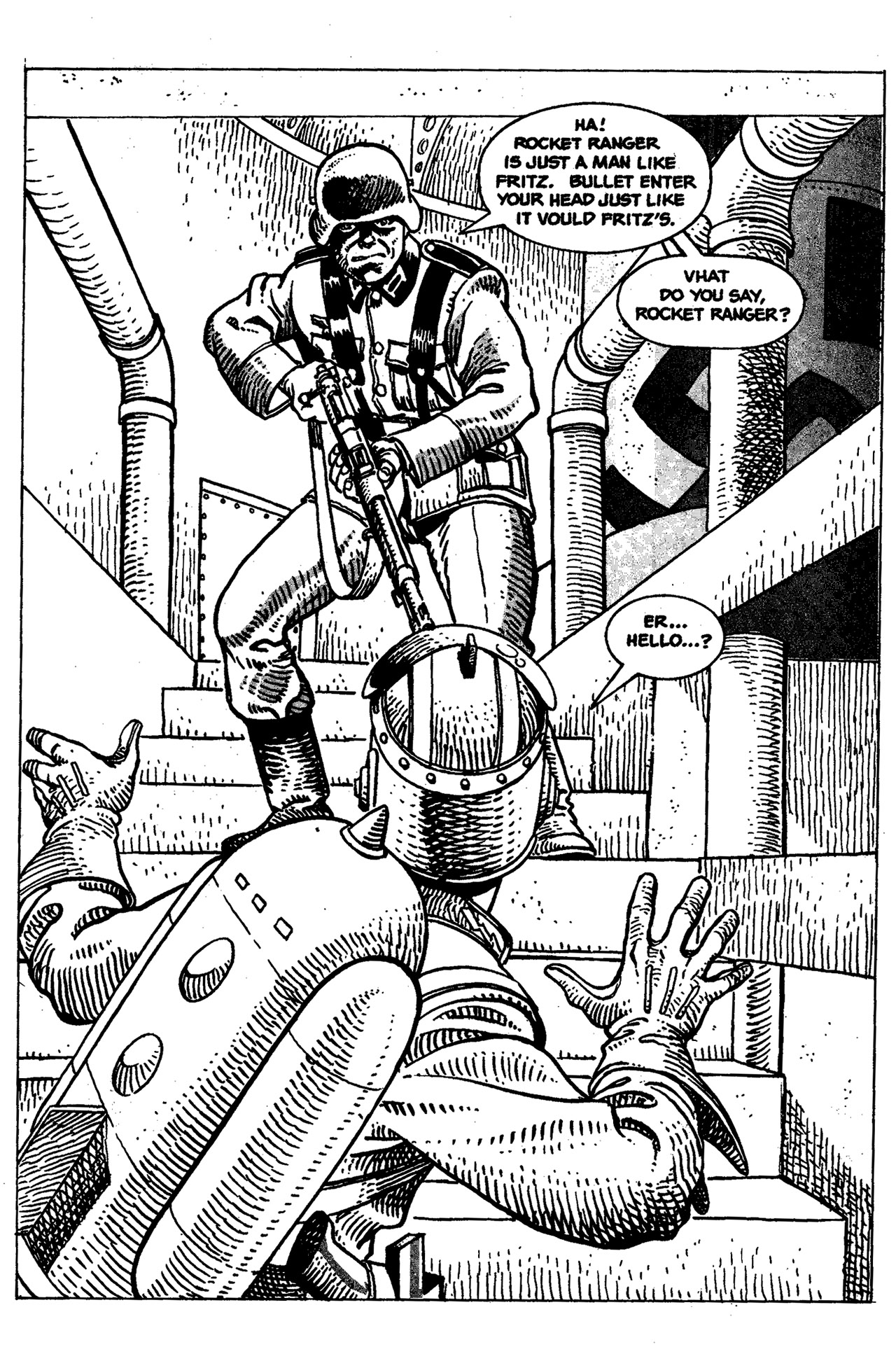 Read online Rocket Ranger comic -  Issue #2 - 10
